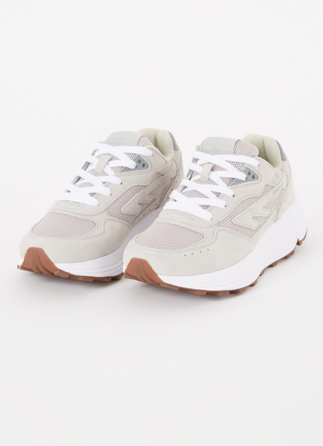 Hi-Tec HTS Shadow RGS sneaker met suède details - detail lichtgrijs