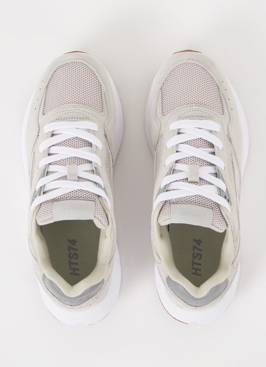 Hi-Tec HTS Shadow RGS sneaker met suède details - detail 3 lichtgrijs