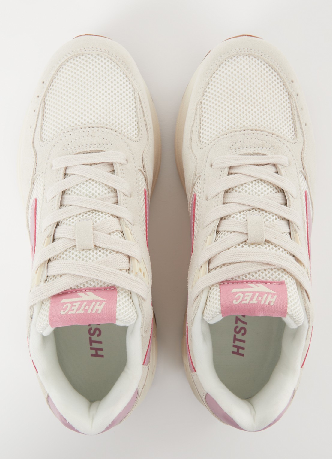 Hi-Tec HTS Shadow RGS sneaker met suède details - detail 4 lichtroze