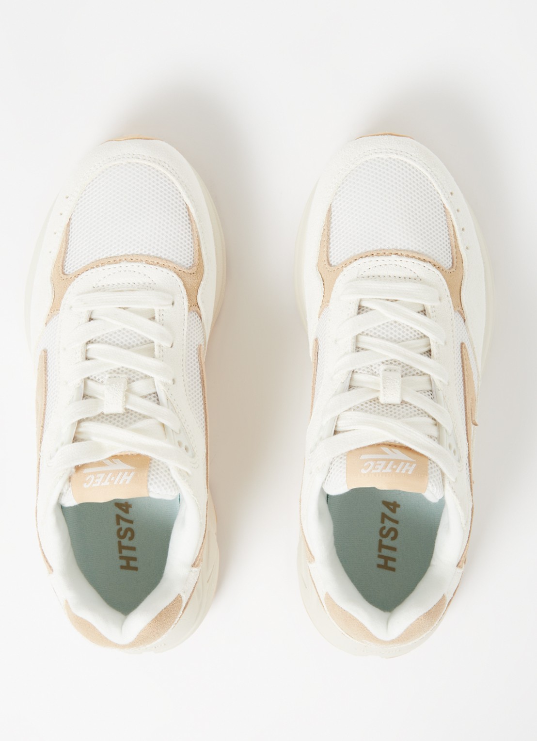 Hi-Tec HTS Shadow RGS sneaker met suède details - detail 2 creme