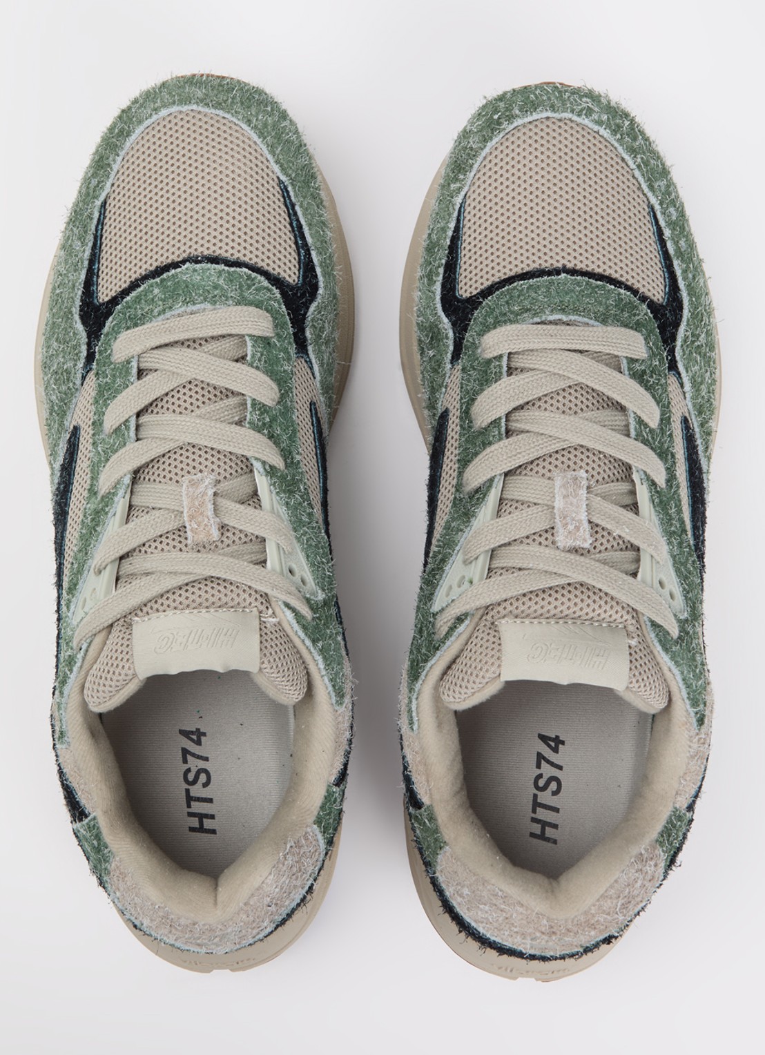 Hi-Tec HTS Shadow RGS sneaker met suède details - detail 2 legergroen