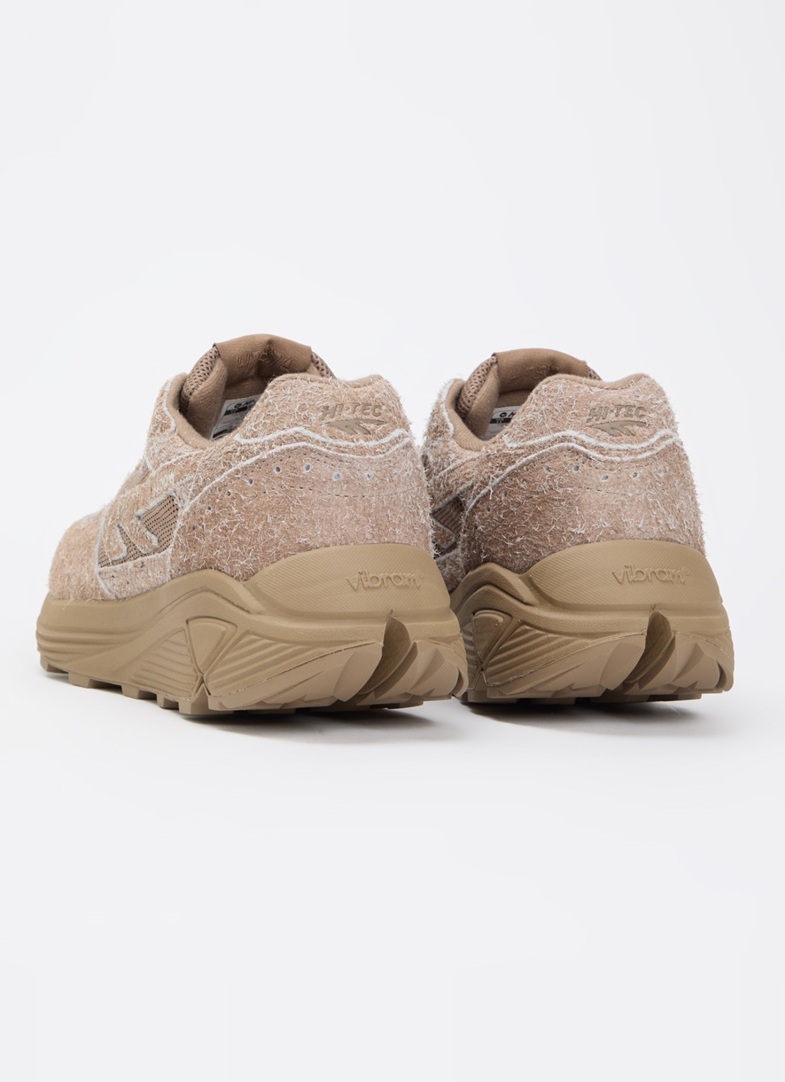 Hi-Tec HTS Shadow RGS sneaker met suède details - achterkant donkerbeige