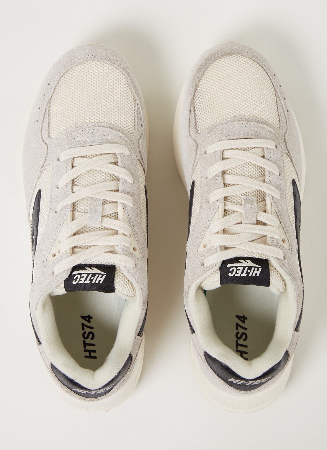 Hi-Tec HTS Shadow RGS sneaker met suède details - detail 3 lichtgrijs