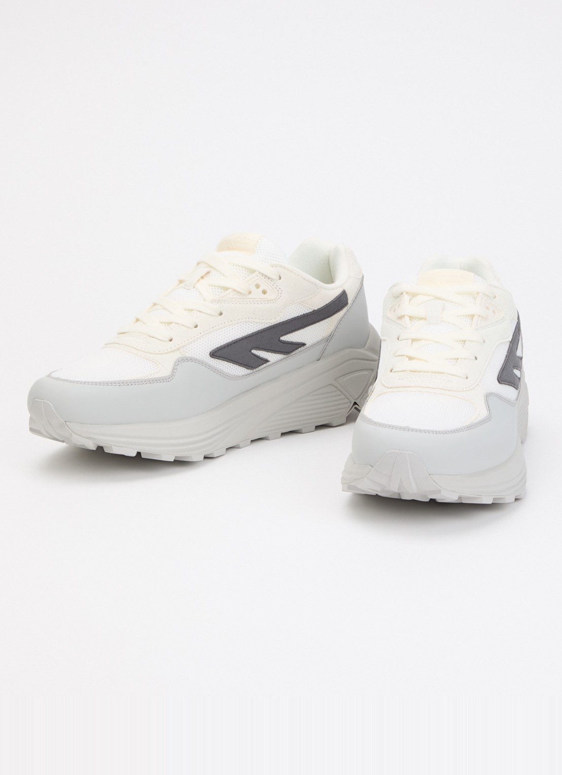 Hi-Tec HTS Shadow RGS sneaker met suède details - detail 3 ivoor