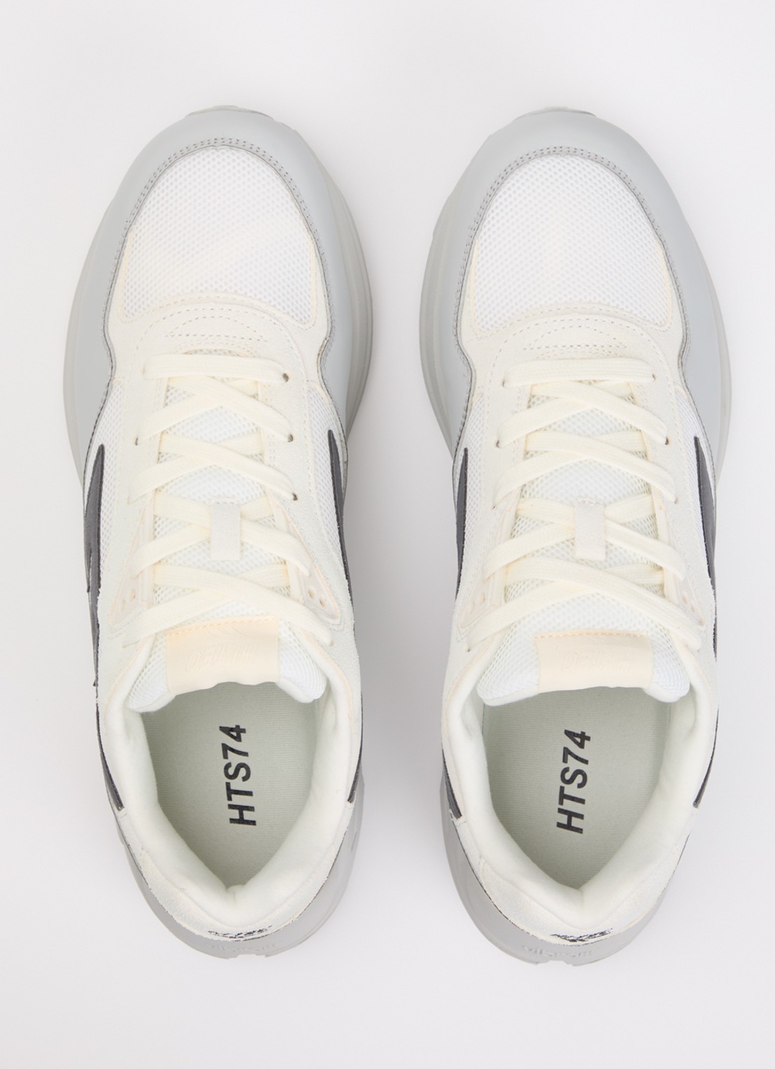 Hi-Tec HTS Shadow RGS sneaker met suède details - detail 4 ivoor