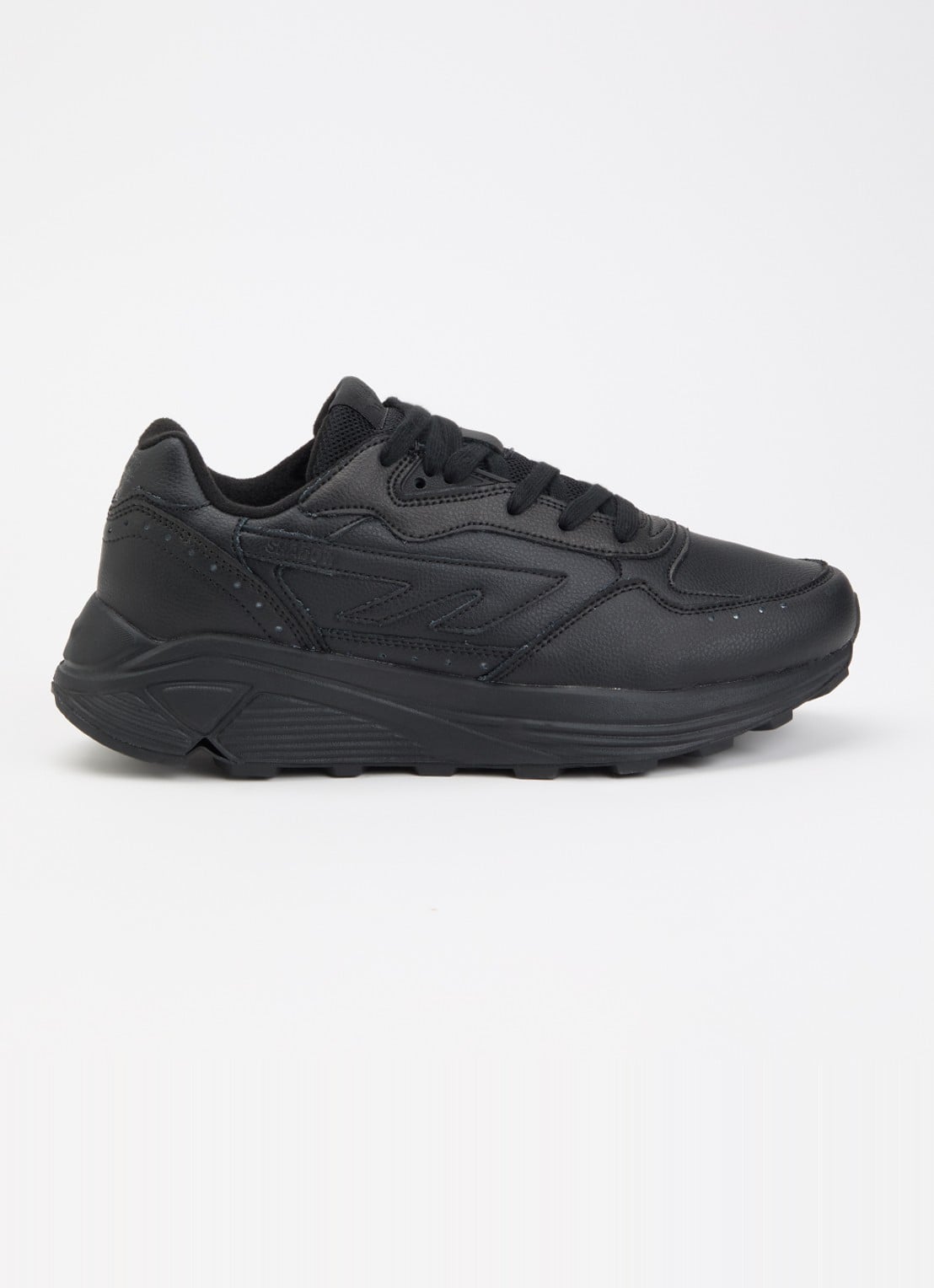 Hi-Tec HTS Shadow RGS sneaker van leer - voorkant zwart