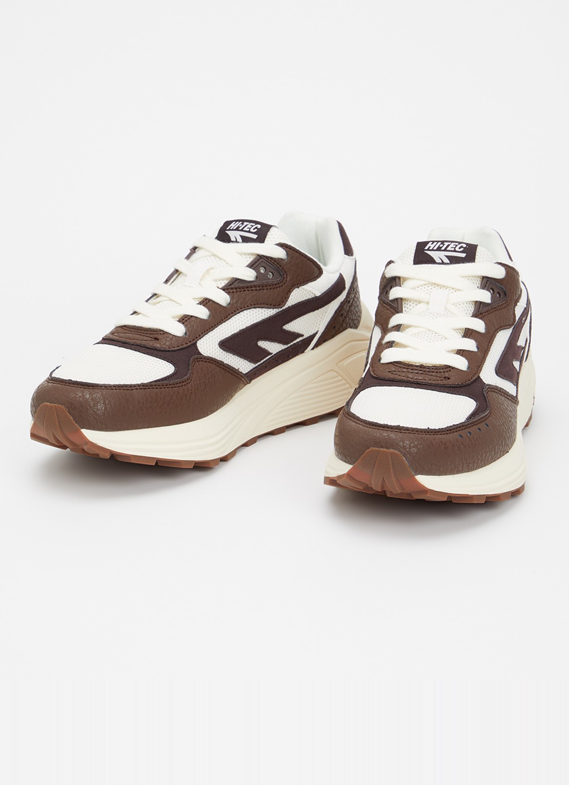 Hi-Tec HTS Shadow RGS sneaker van mesh met details van leer - detail bruin