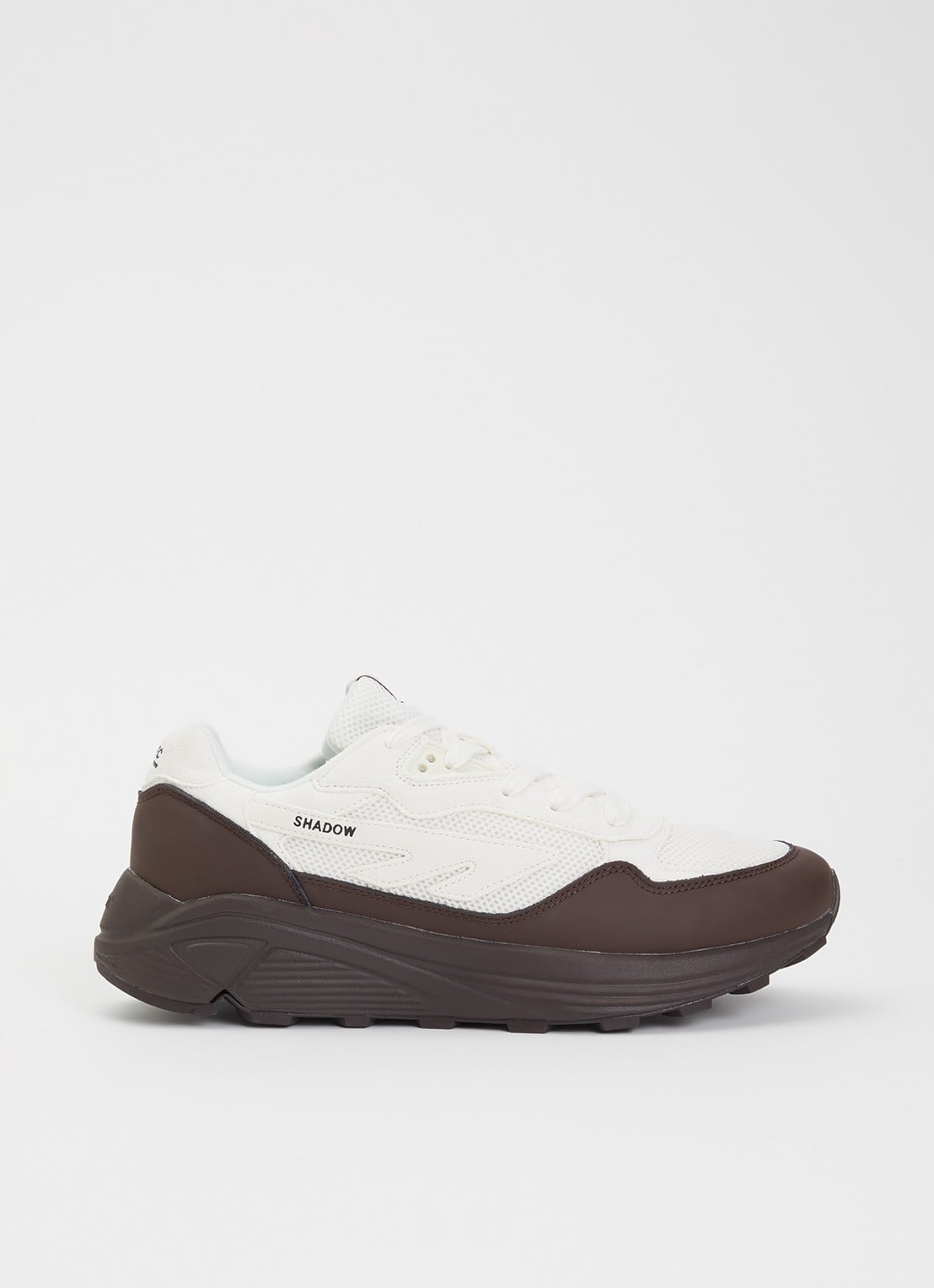 Hi-Tec HTS shadow RGS sneaker van mesh met details van suède  - voorkant 2 bruin