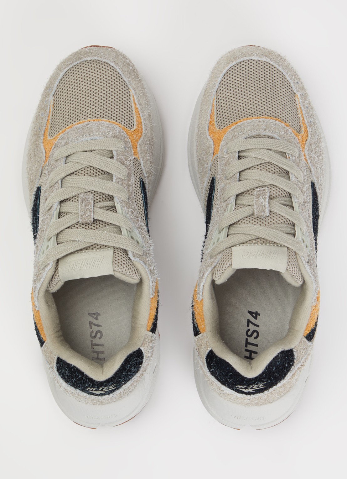 Hi-Tec HTS Shadow RGS sneaker van mesh met suède details - detail 2 donkerbeige