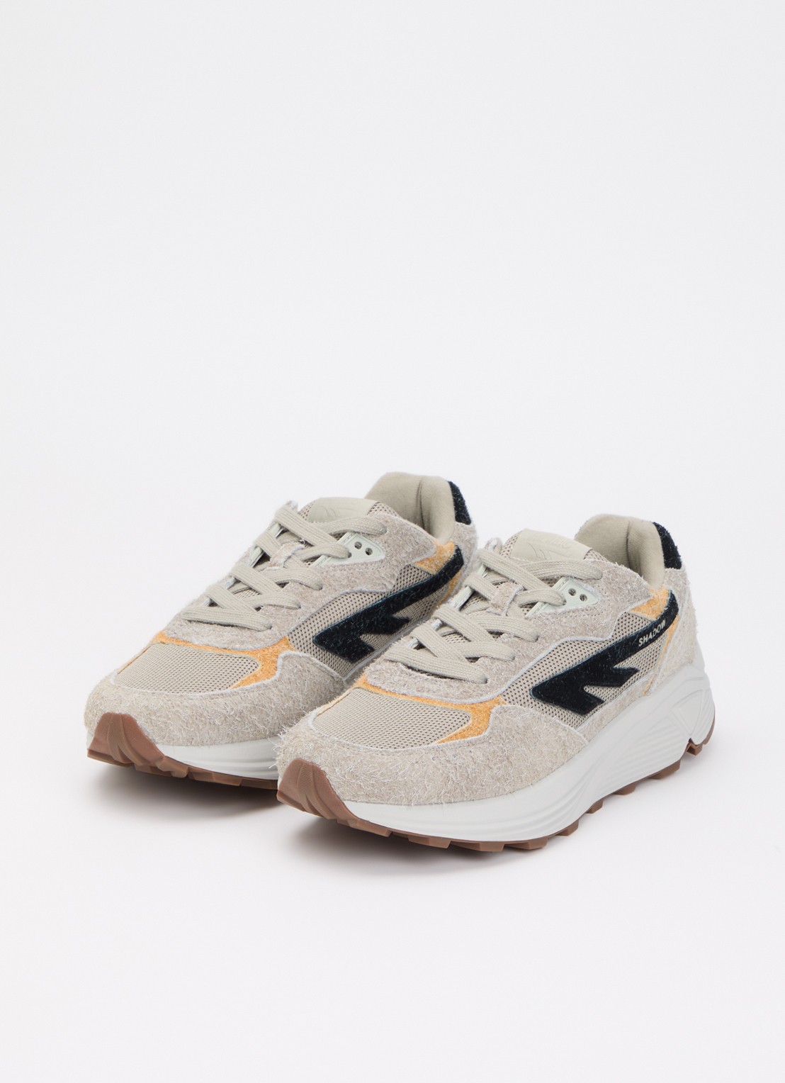 Hi-Tec HTS Shadow RGS sneaker van mesh met suède details - detail 2 donkerbeige