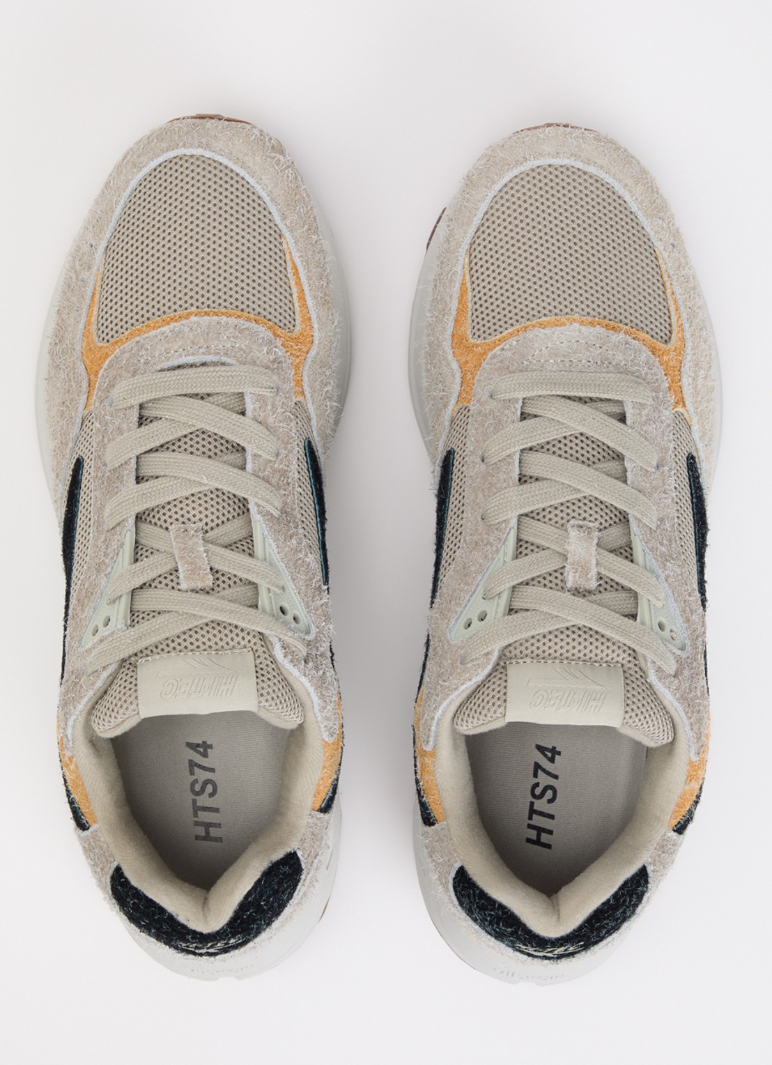 Hi-Tec HTS Shadow RGS sneaker van mesh met suède details - detail 3 donkerbeige