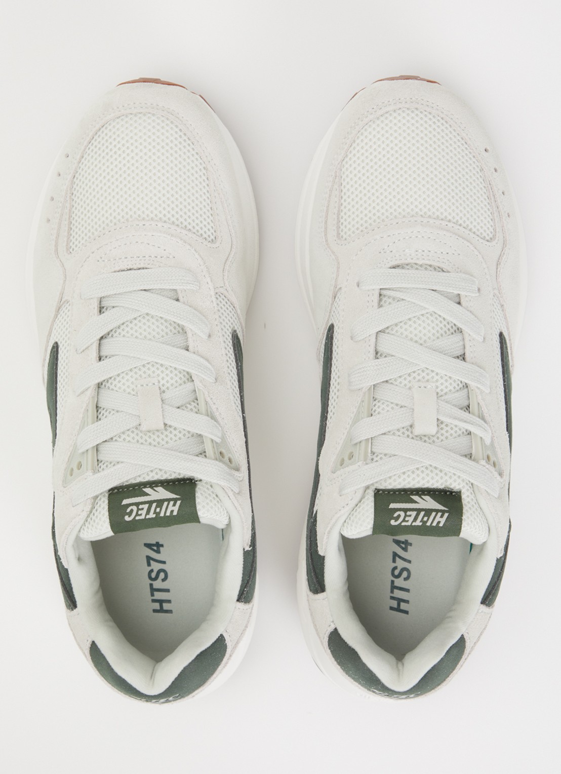 Hi-Tec HTS shadow RGS sneaker van mesh met suède details - detail 2 creme