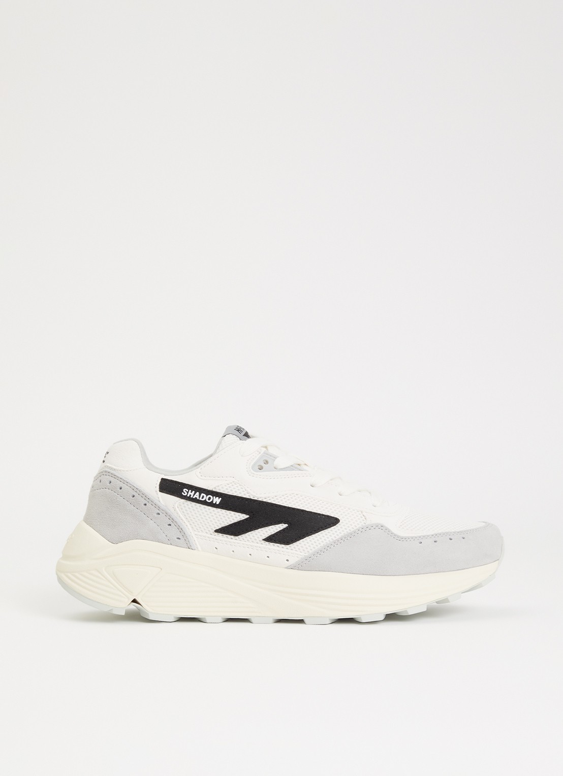 Hi-Tec HTS shadow RGS sneaker van mesh met suède details - voorkant 5 blauwgrijs