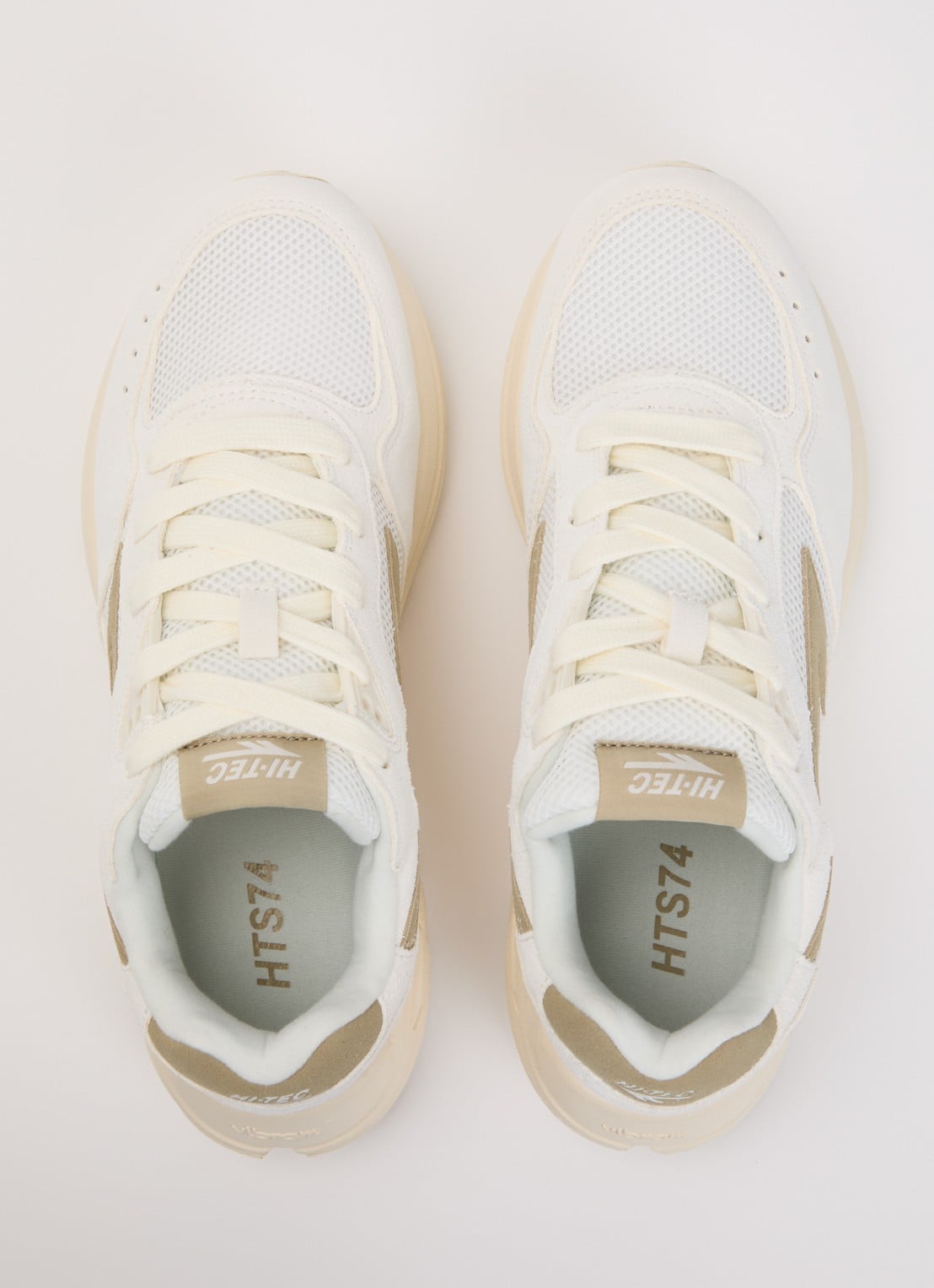 Hi-Tec HTS Shadow RGS sneaker van suède met details van mesh - detail 4 mosgroen