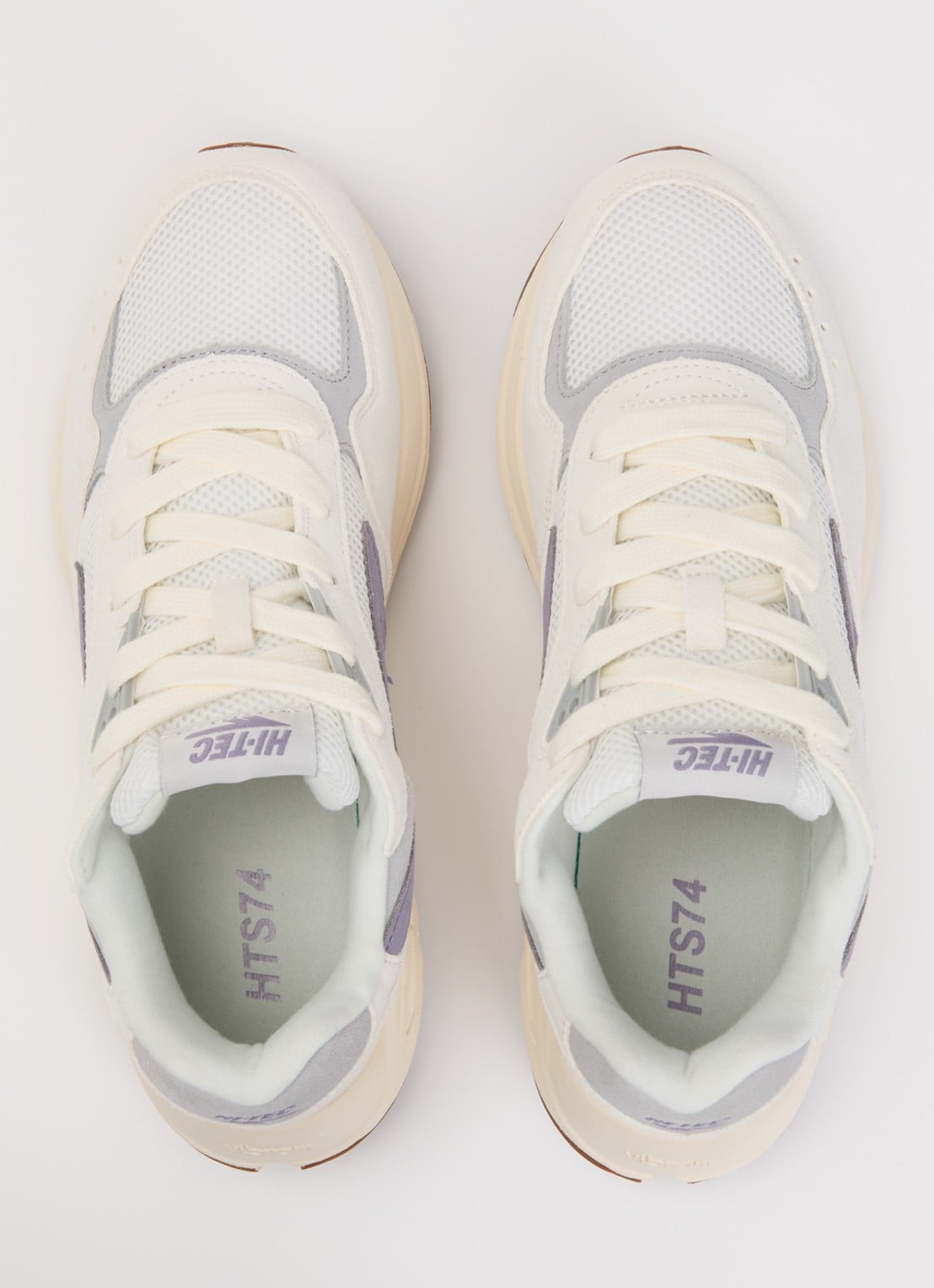 Hi-Tec HTS Shadow RGS sneaker van suède met details van mesh - detail 5 paars