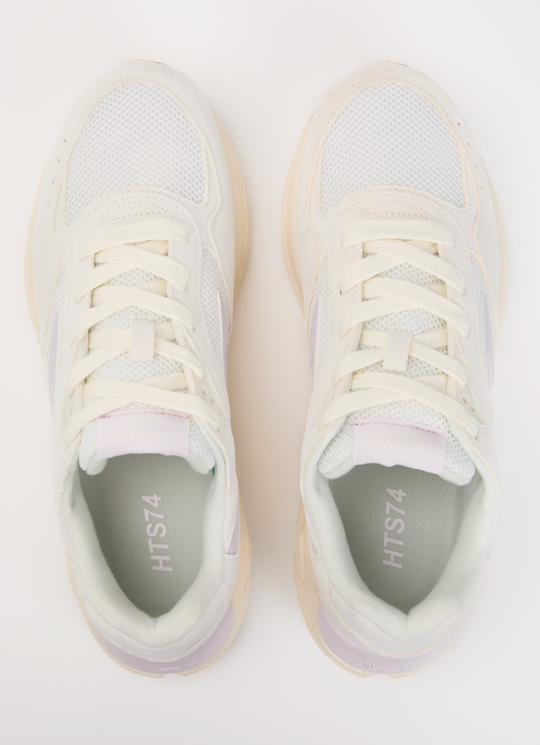 Hi-Tec HTS Shadow RGS sneaker van suède met details van mesh - detail 4 lila