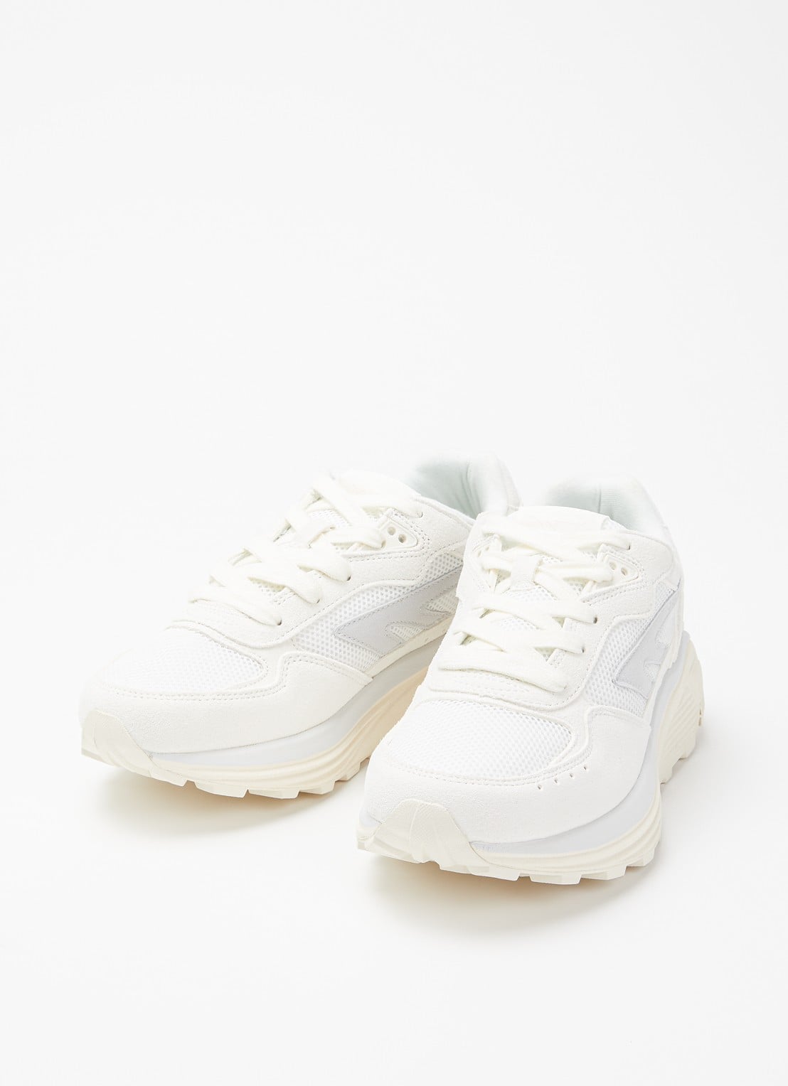 Hi-Tec HTS Shadow RGS sneaker van suède met details van mesh - detail 4 lichtblauw