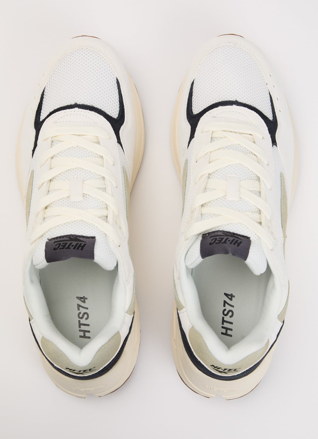 Hi-Tec HTS Shadow RGS sneaker van suède met details van mesh - detail 2 zwart