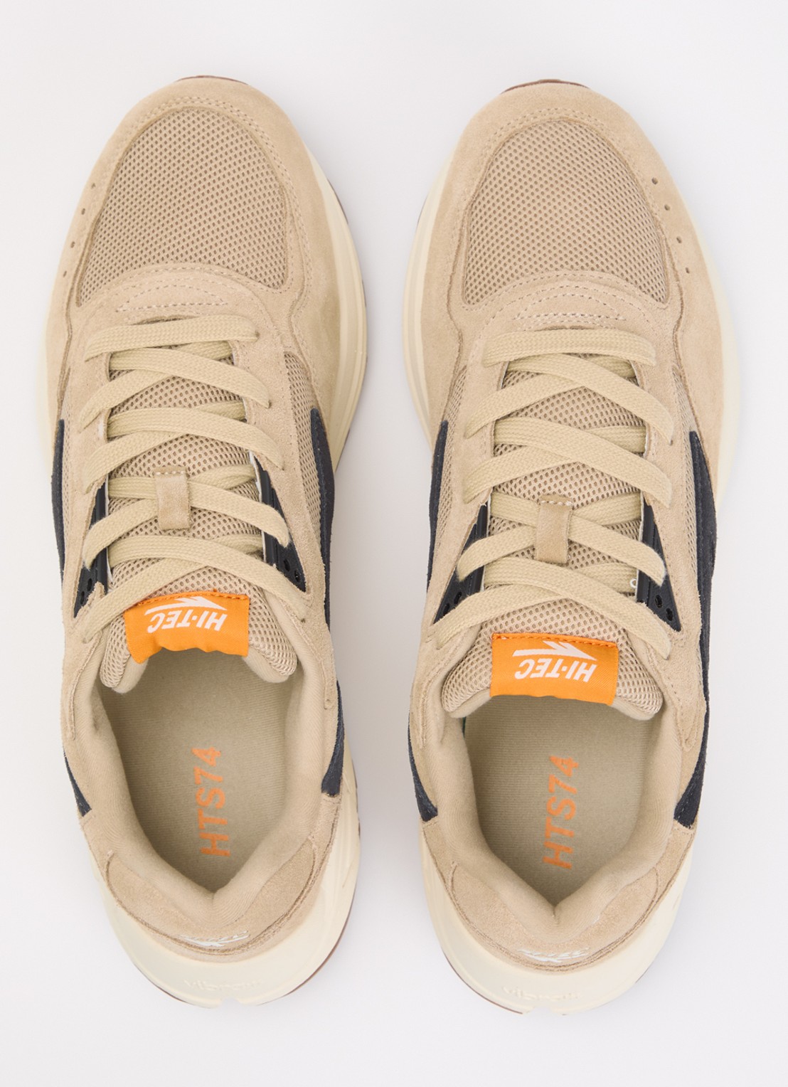 Hi-Tec HTS Shadow RGS sneaker van suède met mesh details - detail 4 camel