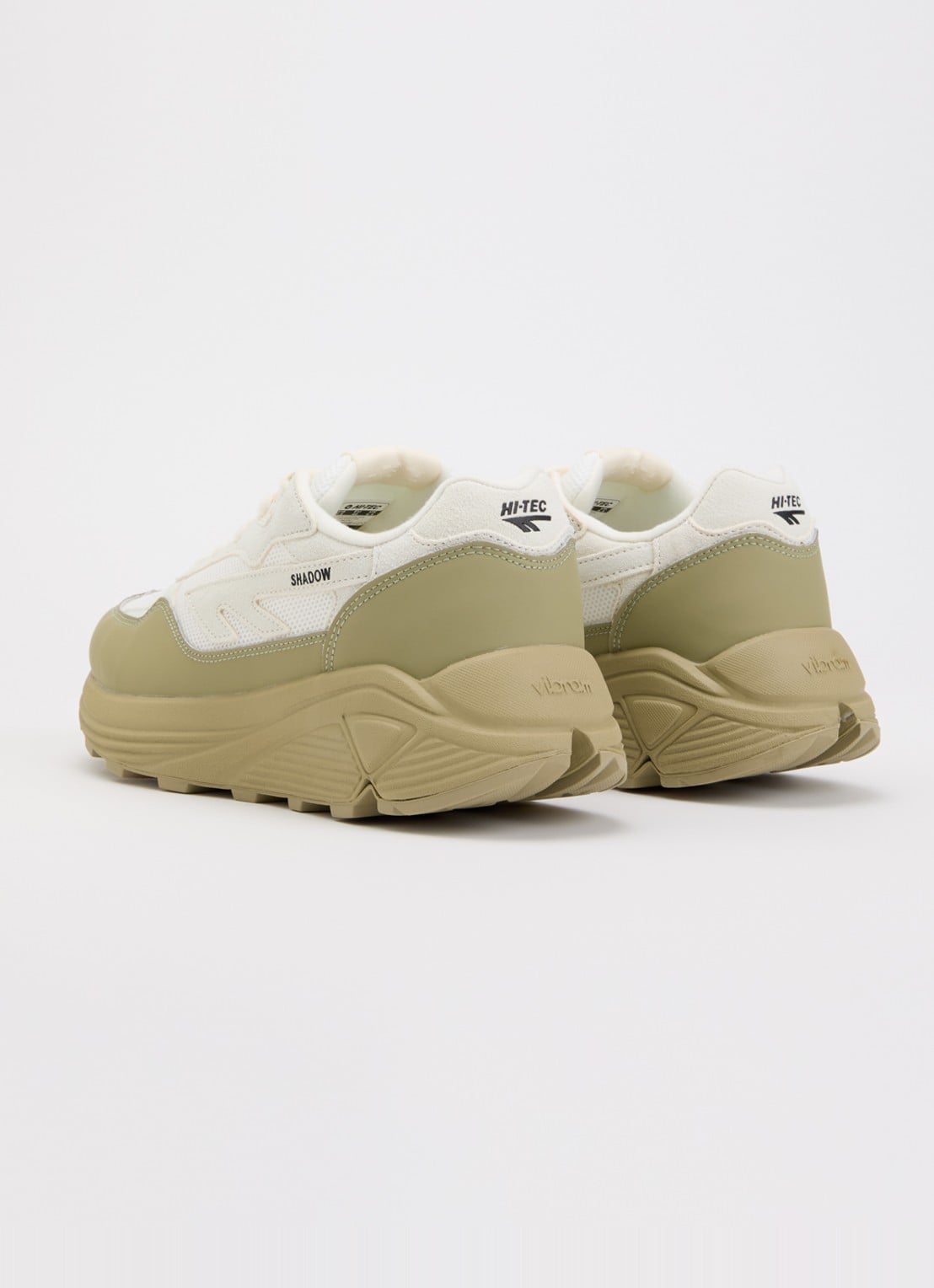 Hi-Tec Hts Shadow sneakers van leer - achterkant 2 groen