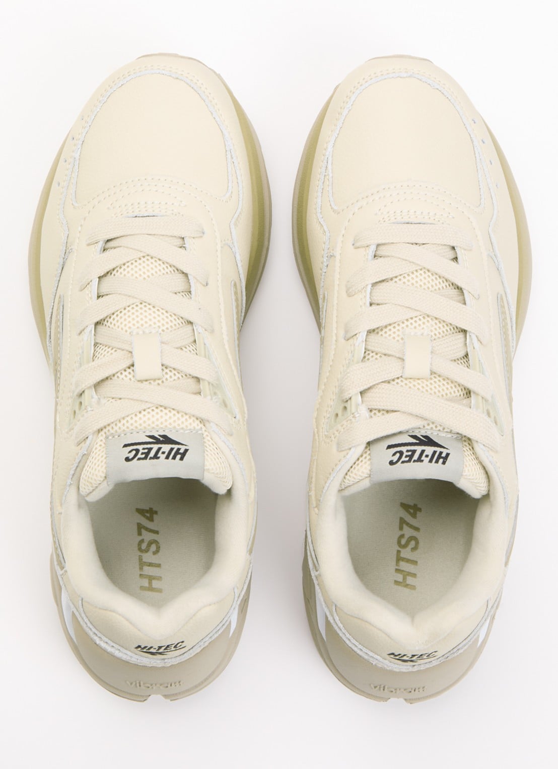 Hi-Tec Hts Shadow sneakers van leer - detail 4 olijfgroen