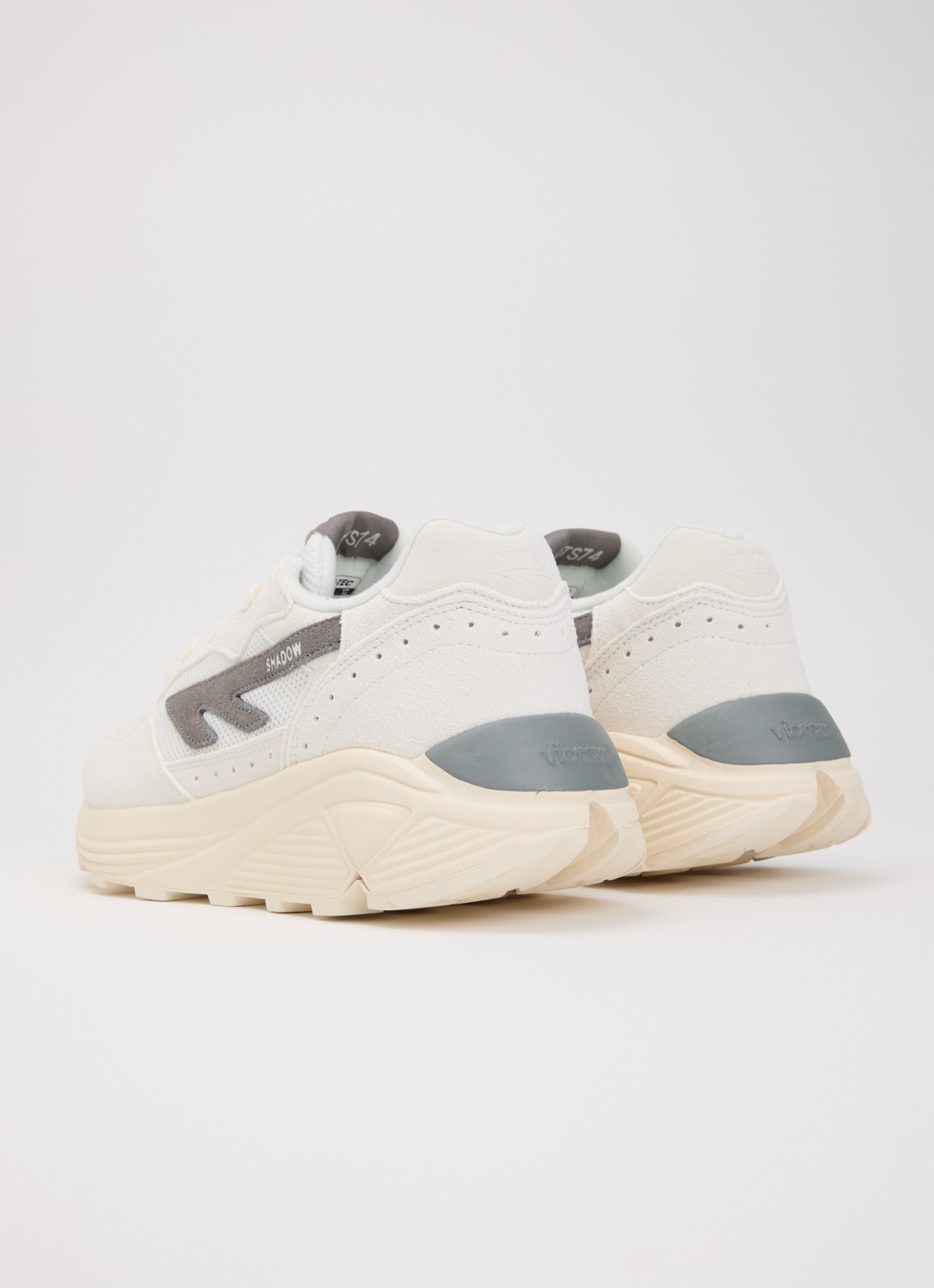Hi-Tec Sneaker van suède met logo - achterkant 2 grijs