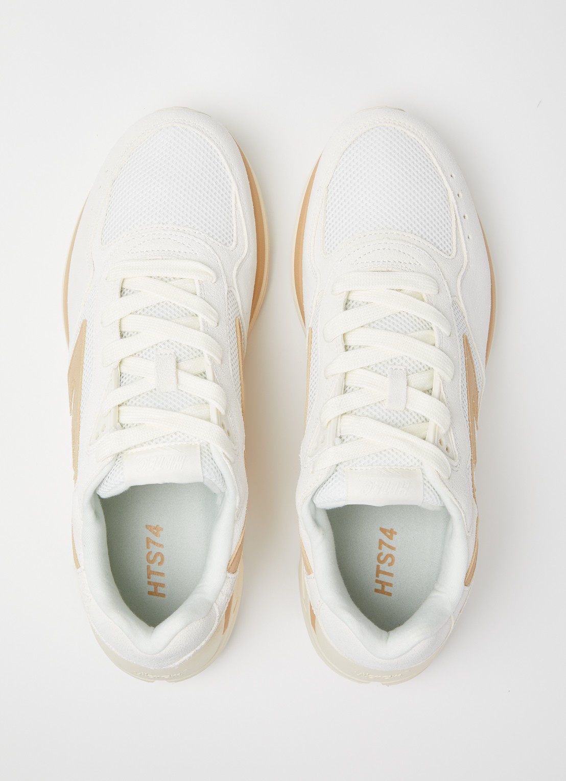 Hi-Tec Sneaker van suède met logo - detail 3 hazelnootbruin