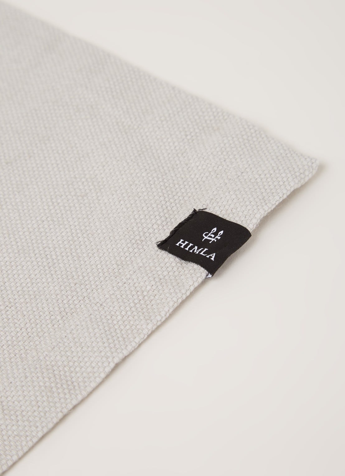 Himla Weekday placemat 37 x 50 cm - detail 3 lichtgrijs