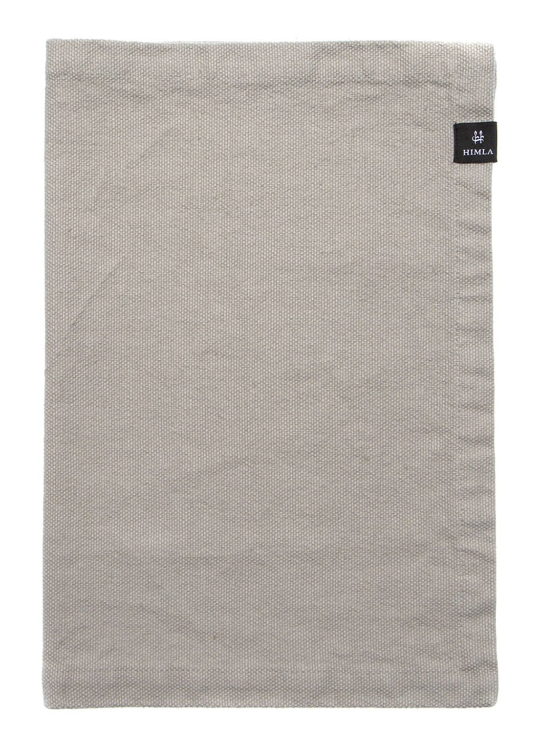 Himla Weekday placemat 37 x 50 cm - voorkant lichtgrijs