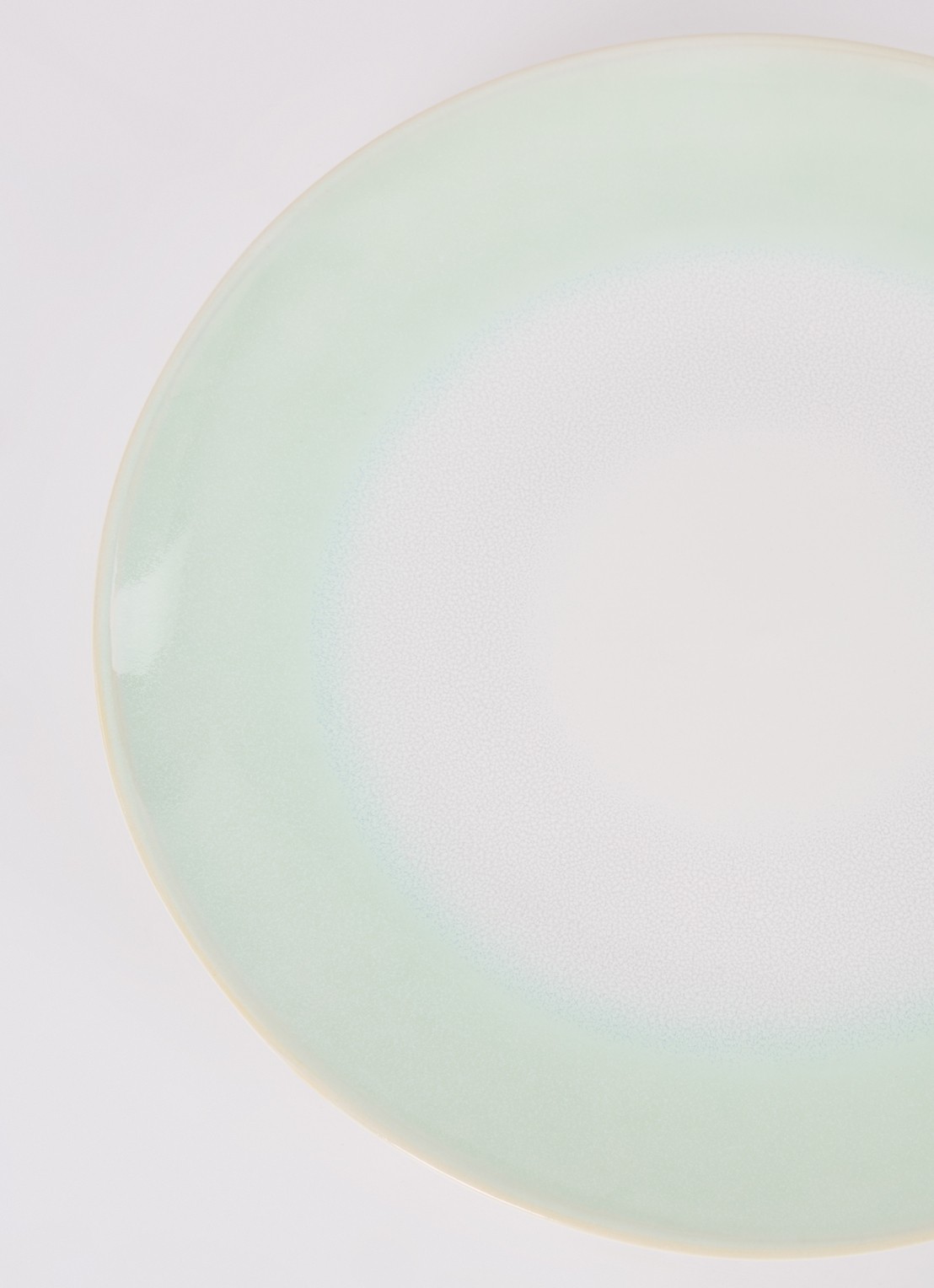 HKliving 70's dinerbord 29 cm set van 2 - detail multicolor