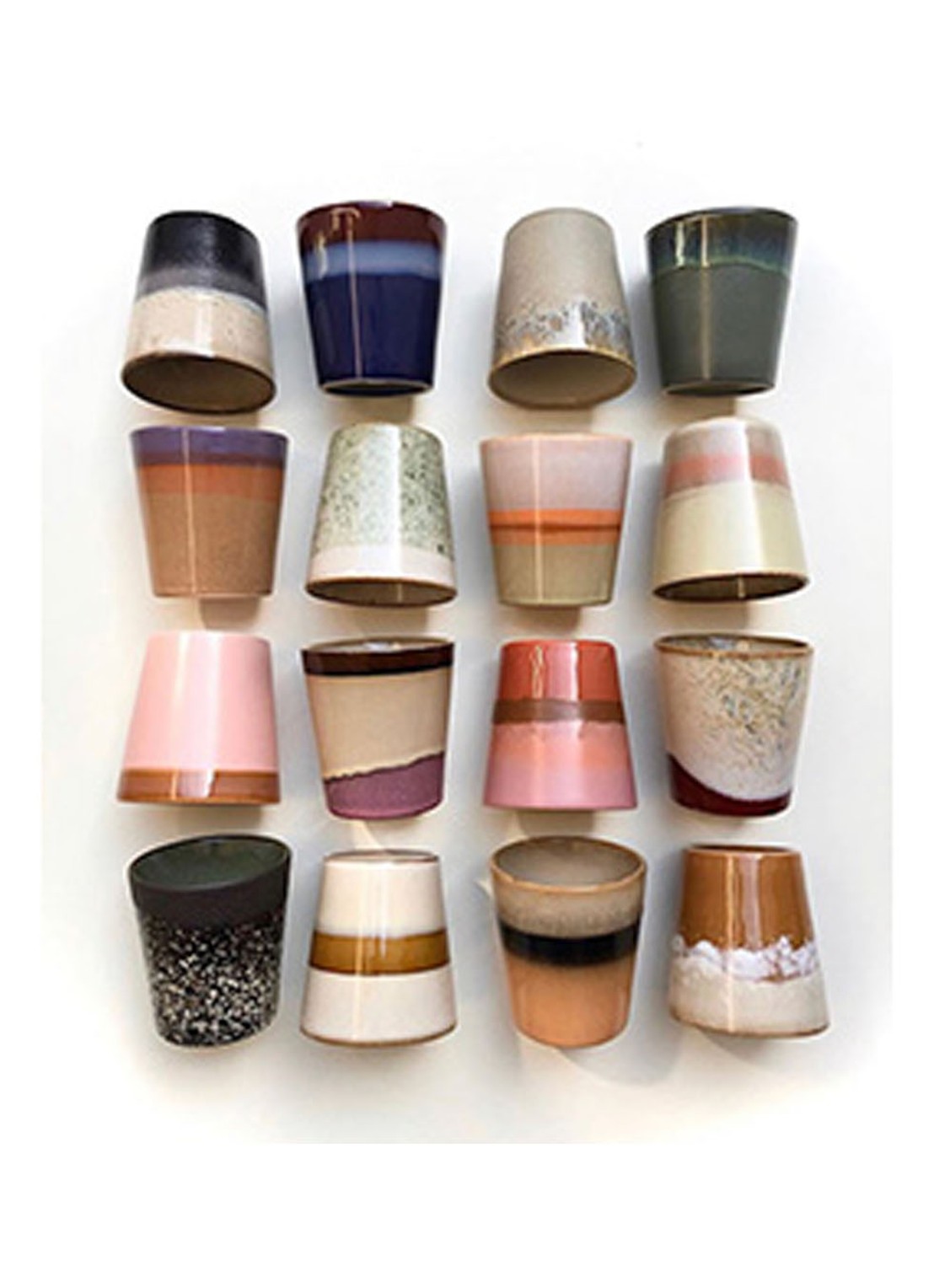 HKliving 70's Dunes kopje 18 cl - voorkant 2 beige