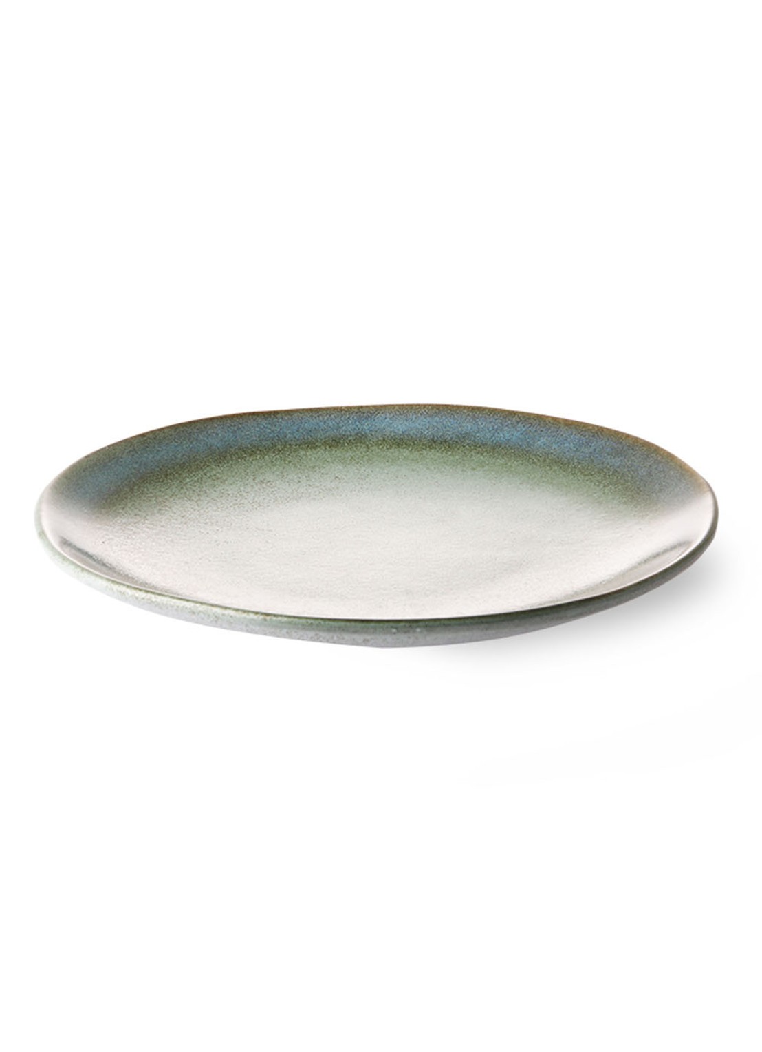 HKliving 70's Moss gebaksbordje 18 cm set van 2 - detail 5 groen
