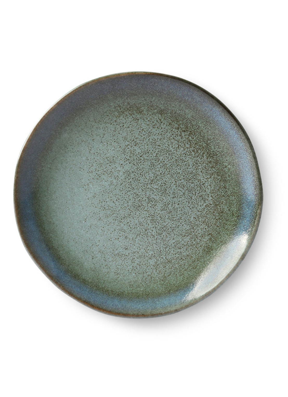 HKliving 70's Moss gebaksbordje 18 cm set van 2 - detail 6 groen