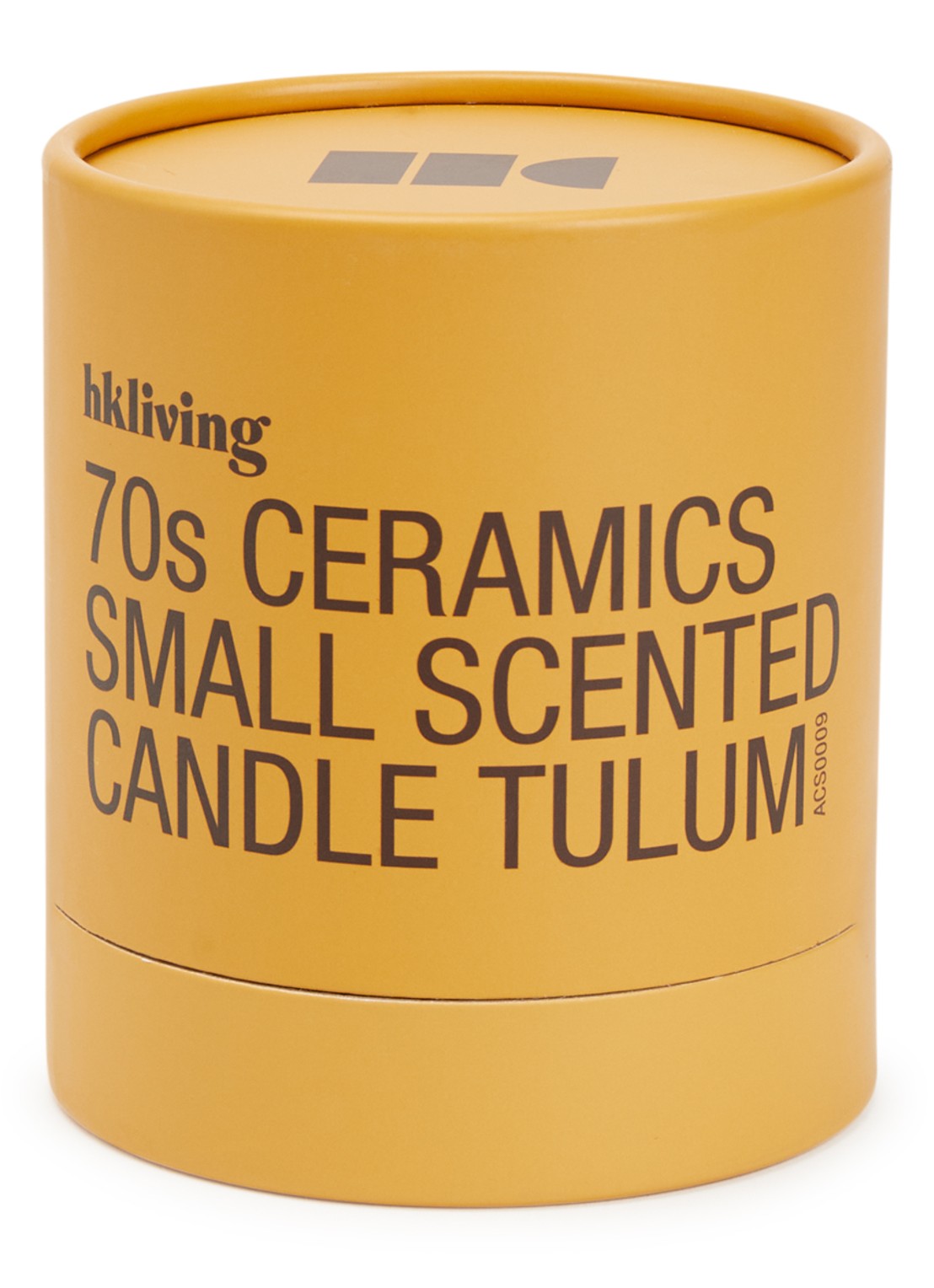 HKliving 70's Tulum geurkaars 335 gram - voorkant multicolor