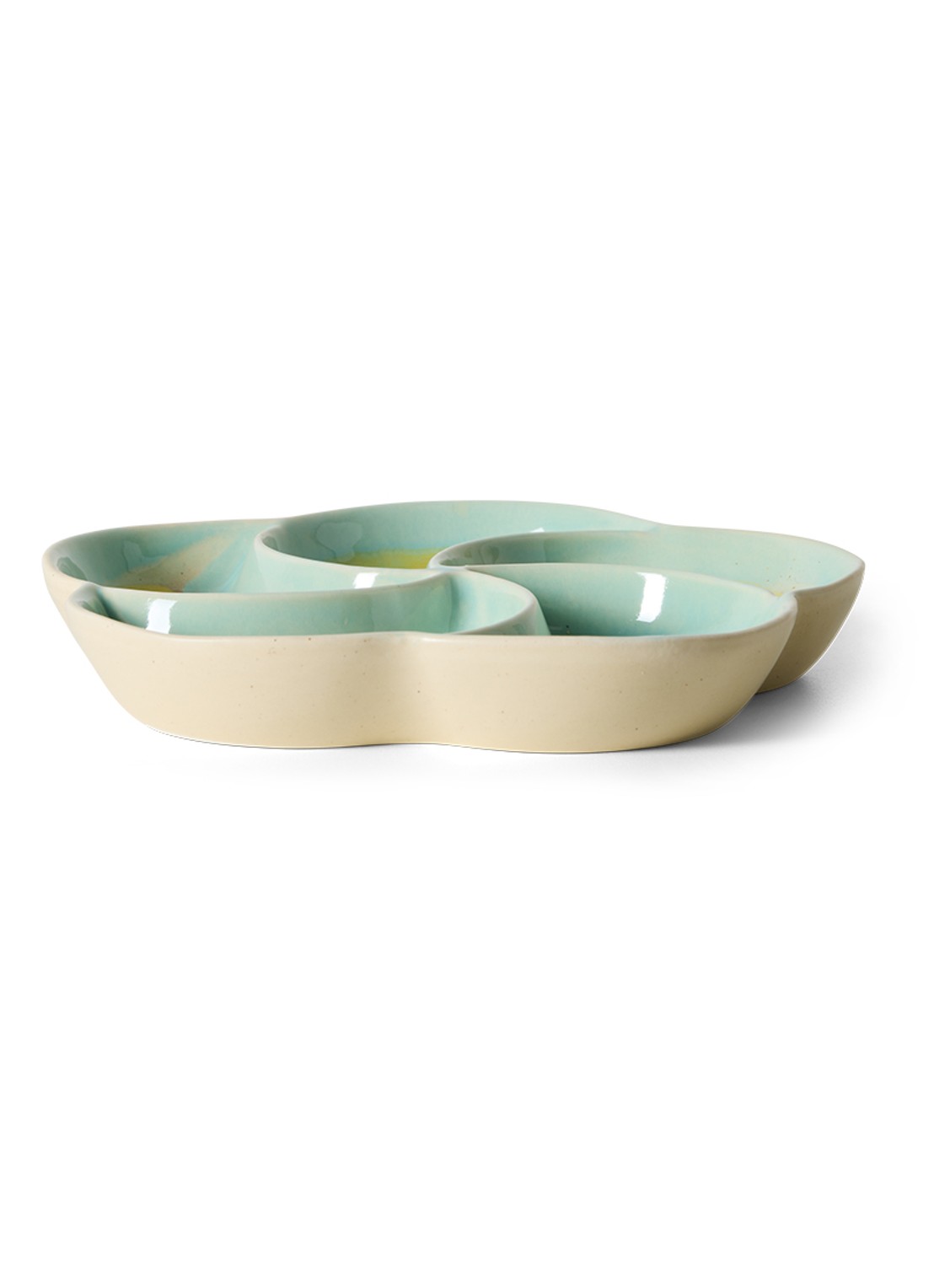 HKliving 70s Ceramics serveerschaal 20 cm - achterkant 7 mint