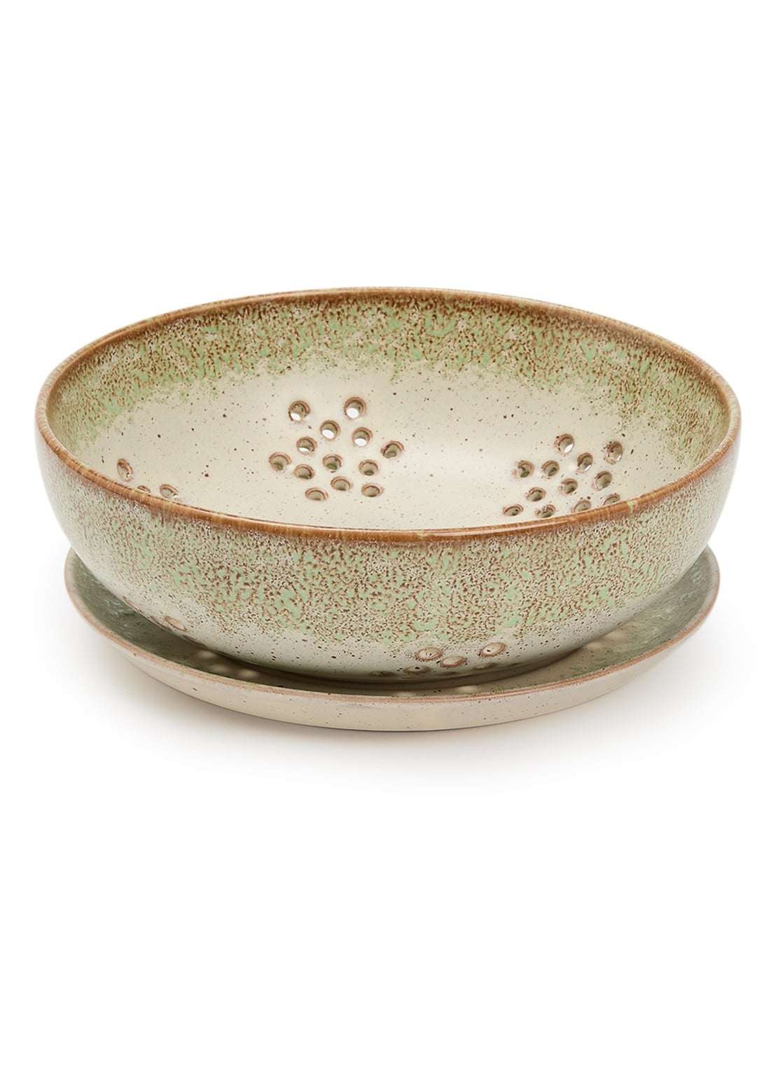 HKliving 70s fruittest 17,5 cm 2-delig - voorkant beige