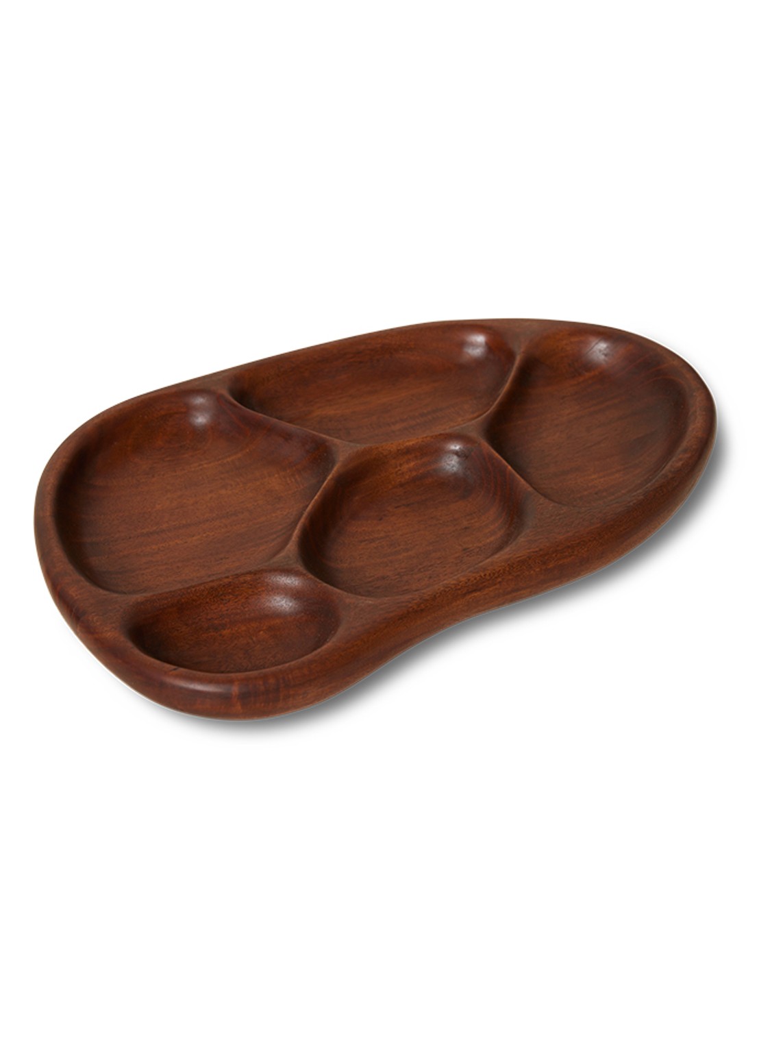 HKliving  Acacia voorgerechtplank - detail 3 bruin