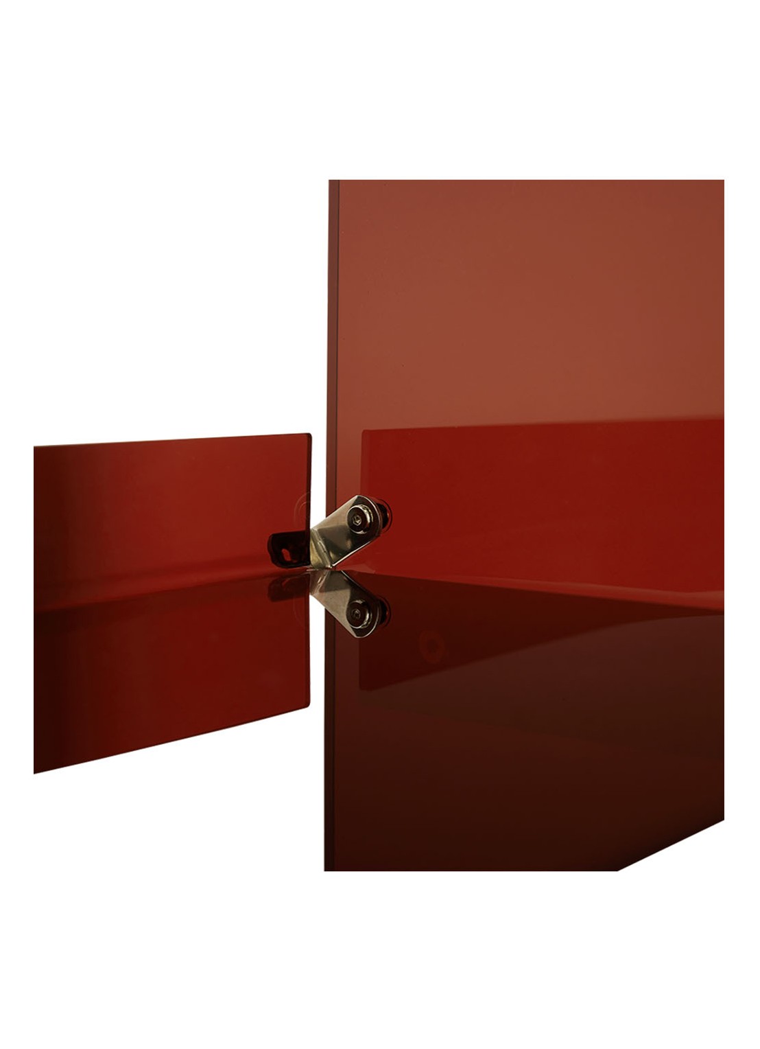 HKliving Acrylic stellingkast 160 x 137 cm - detail 4 bordeauxrood