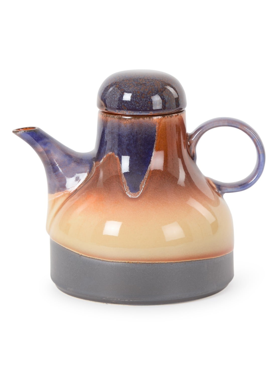 HKliving Afternoon koffiepot 99 cl - voorkant multicolor