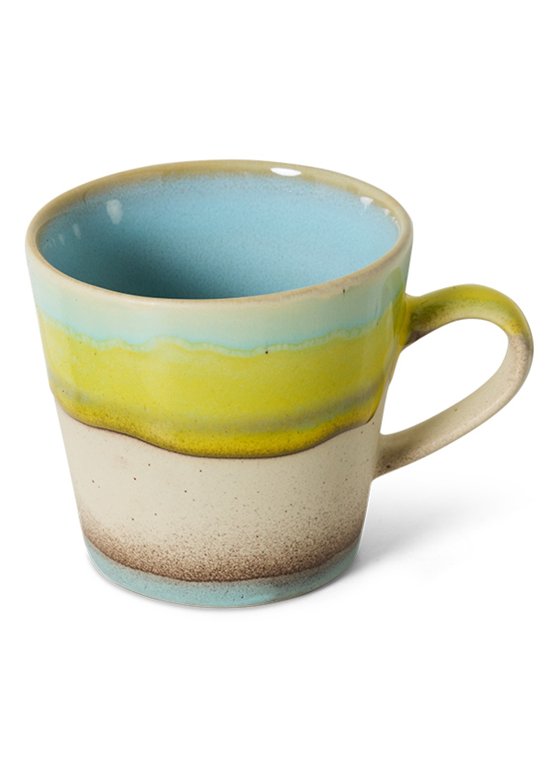 HKliving Americano mok 27 cl - detail groen