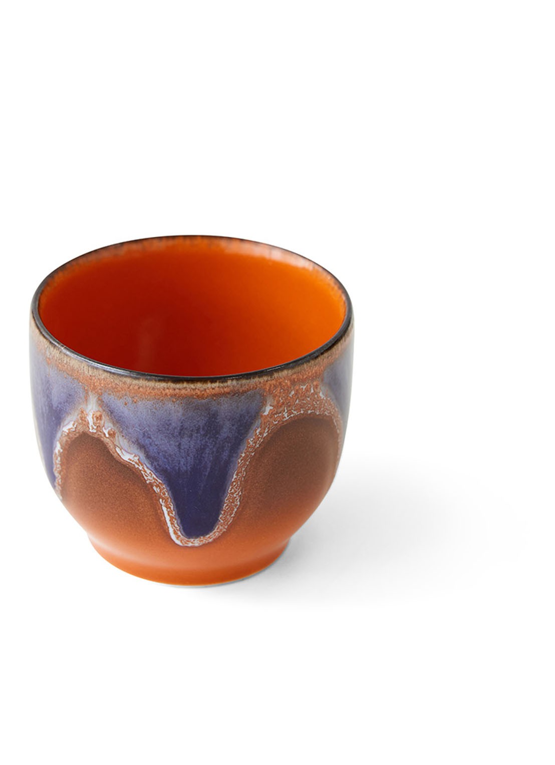 HKliving Arabica koffiekopje 25 cl - voorkant 2 oranje