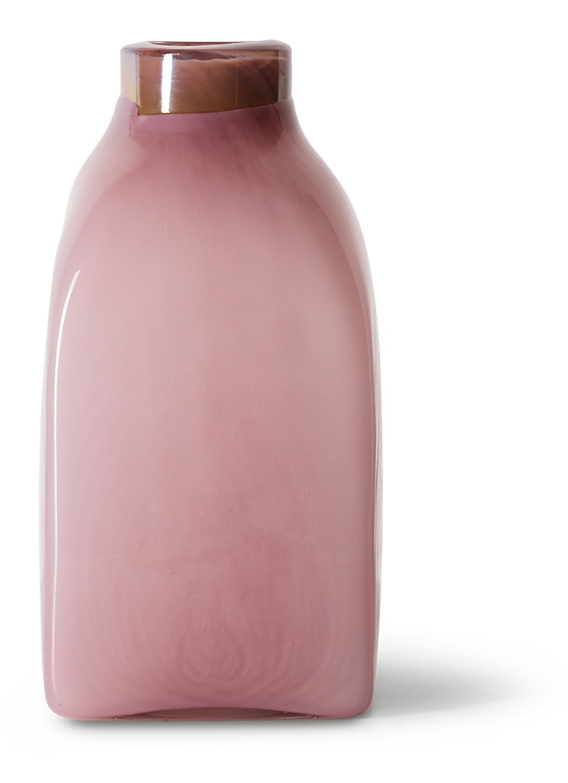 HKliving Atelier vaas 28 cm - voorkant roze