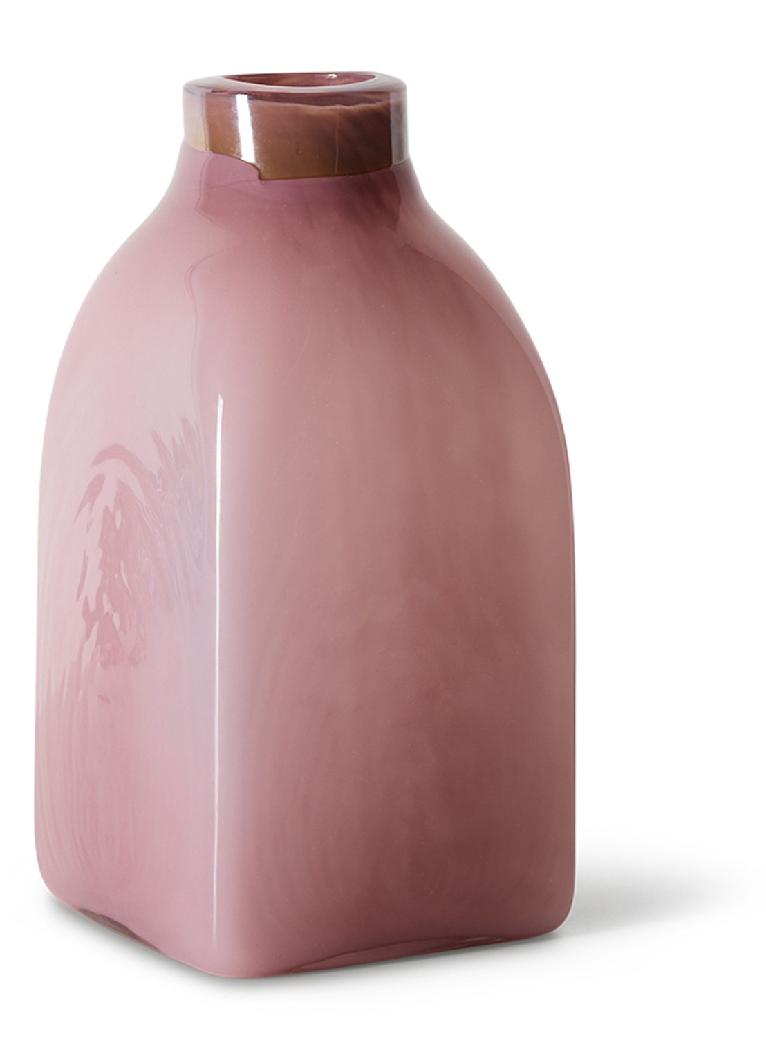 HKliving Atelier vaas 28 cm - voorkant 2 roze