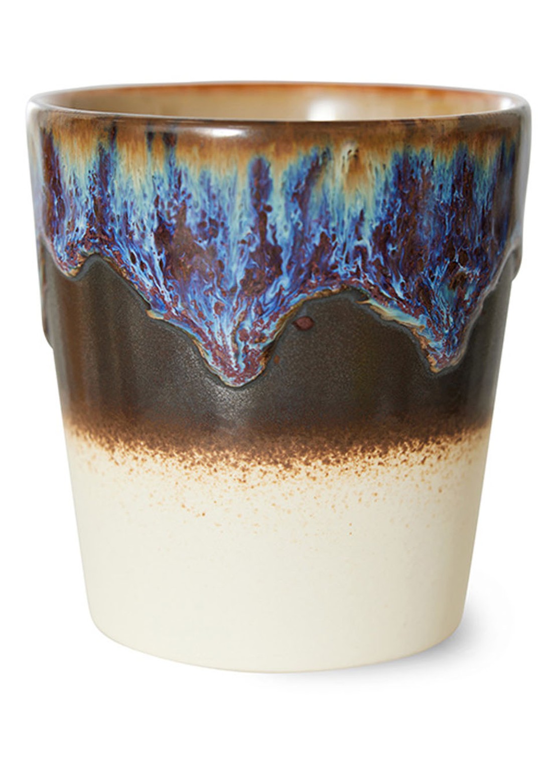HKliving Aurora espressokopje 23 cl - voorkant 4 creme
