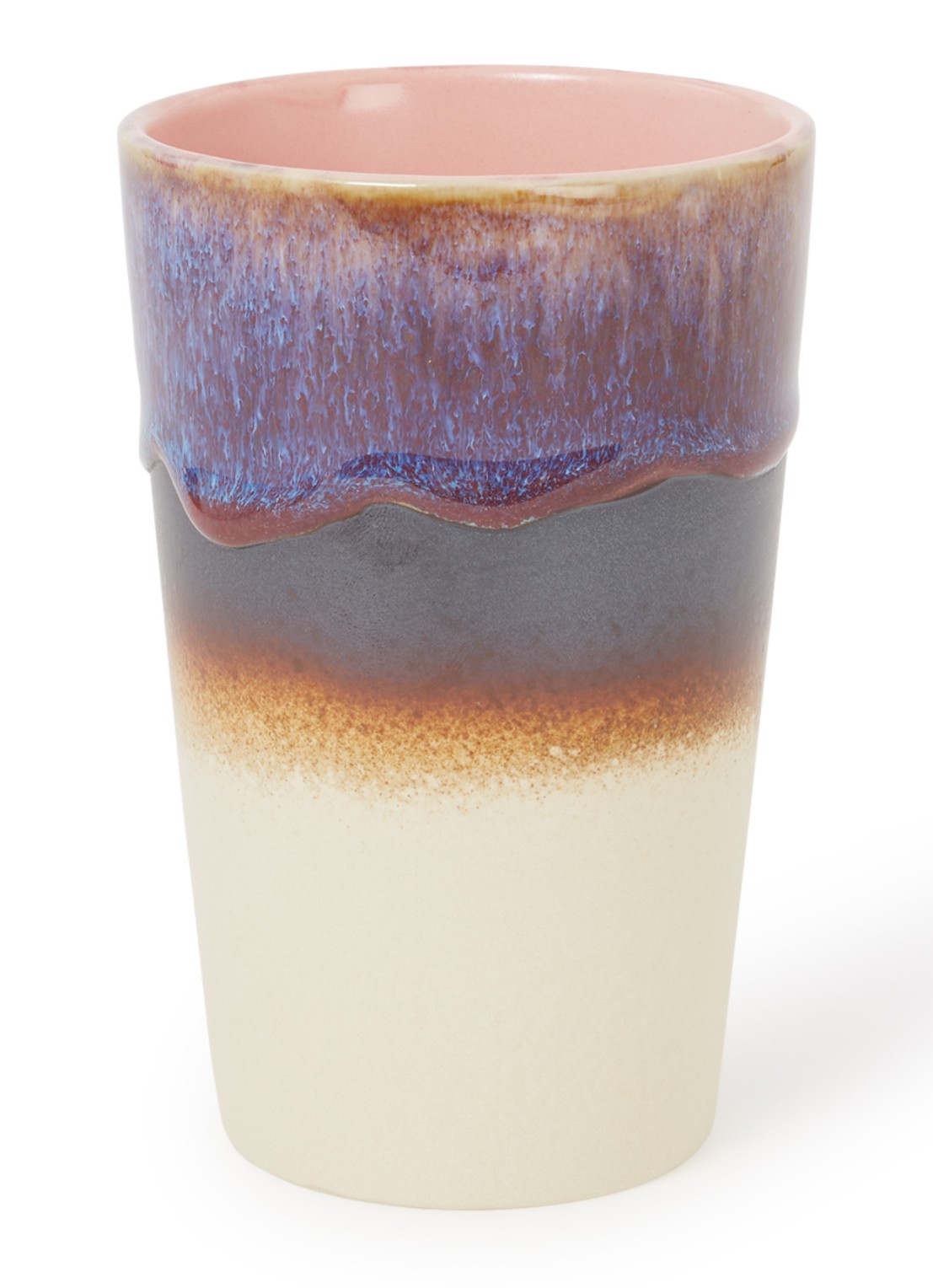 HKliving Aurora mok 46 cl - voorkant multicolor