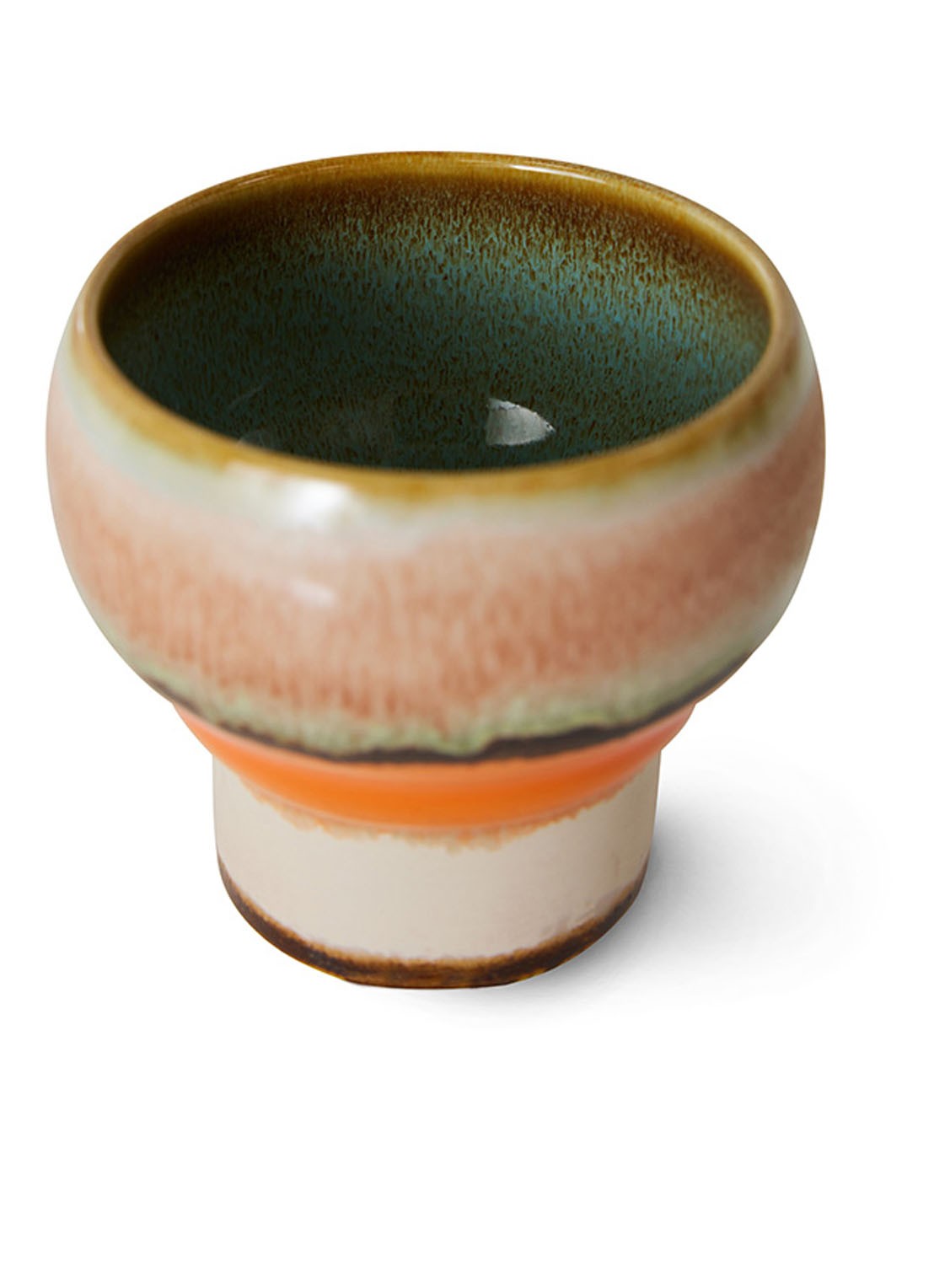 HKliving Basalt koffiekopje 24 cl set van 2 - detail 2 multicolor