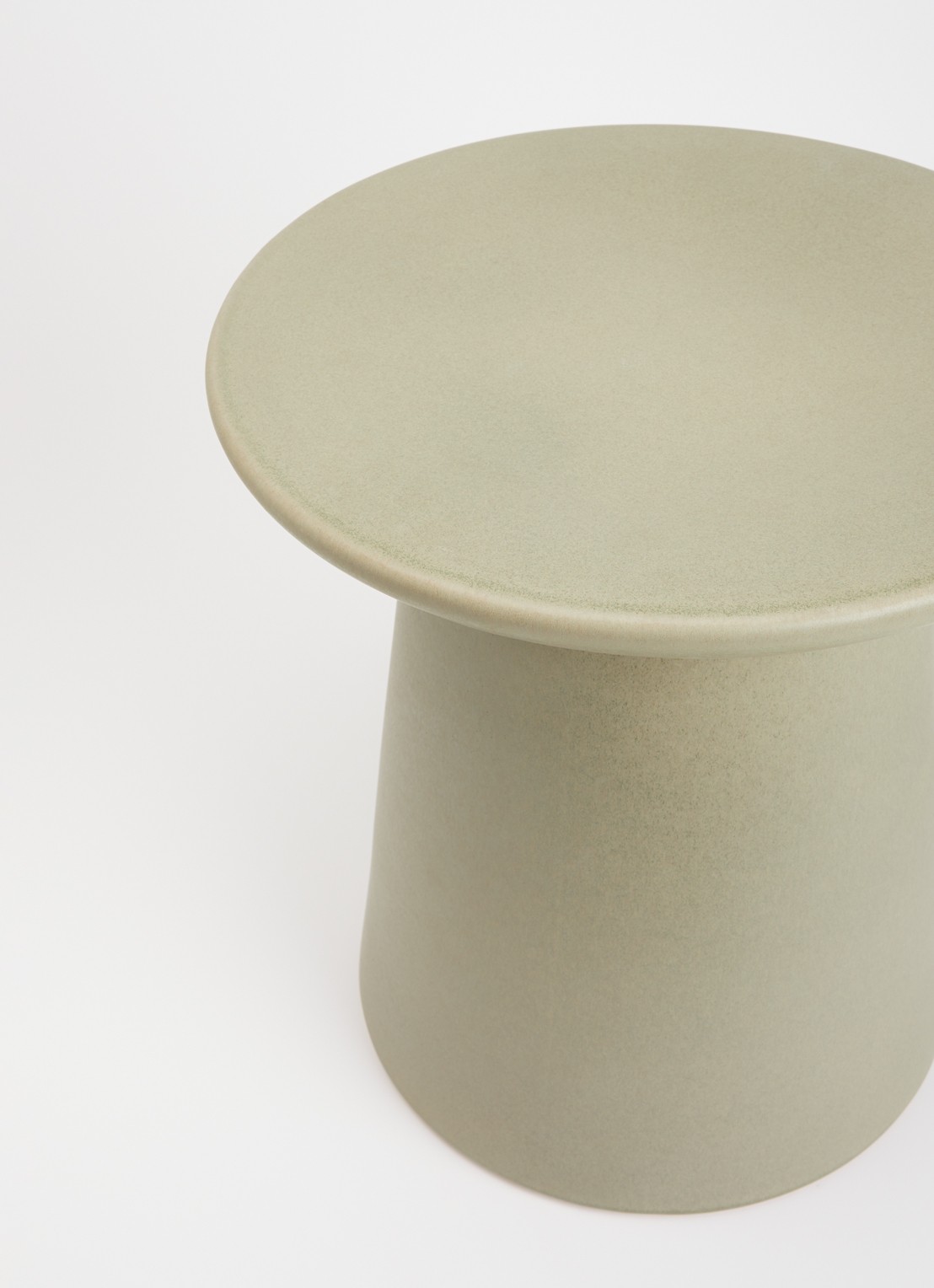 HKliving Bijzettafel M 43 cm - detail legergroen