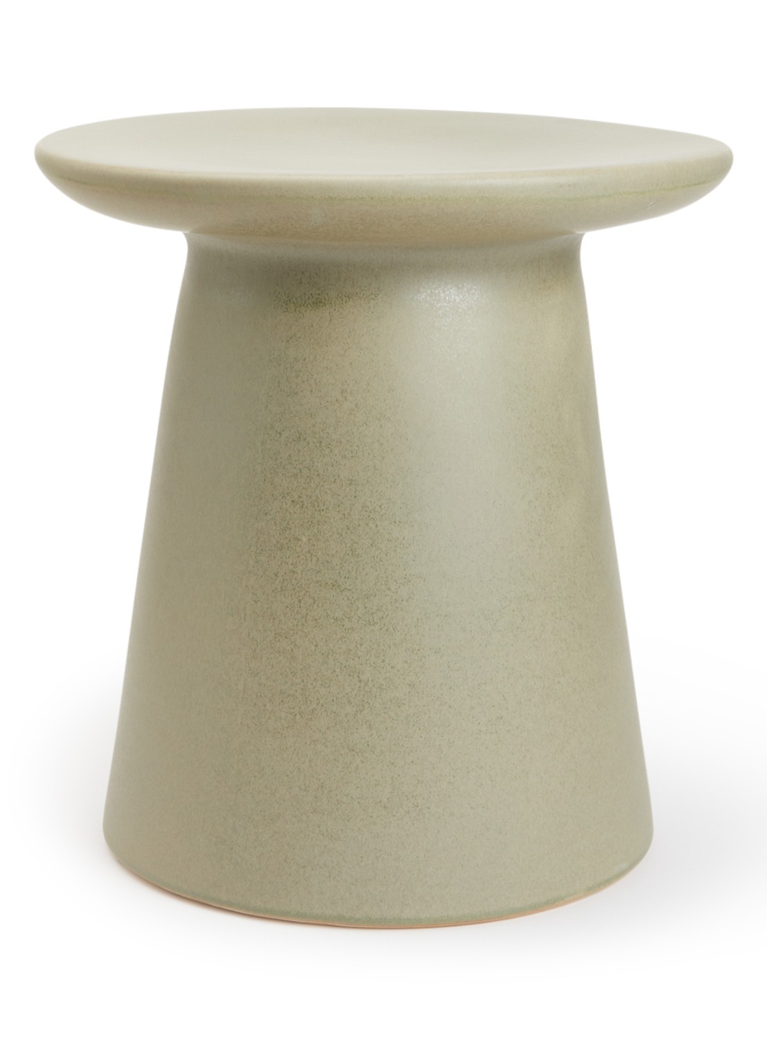 HKliving Bijzettafel M 43 cm - voorkant 2 legergroen
