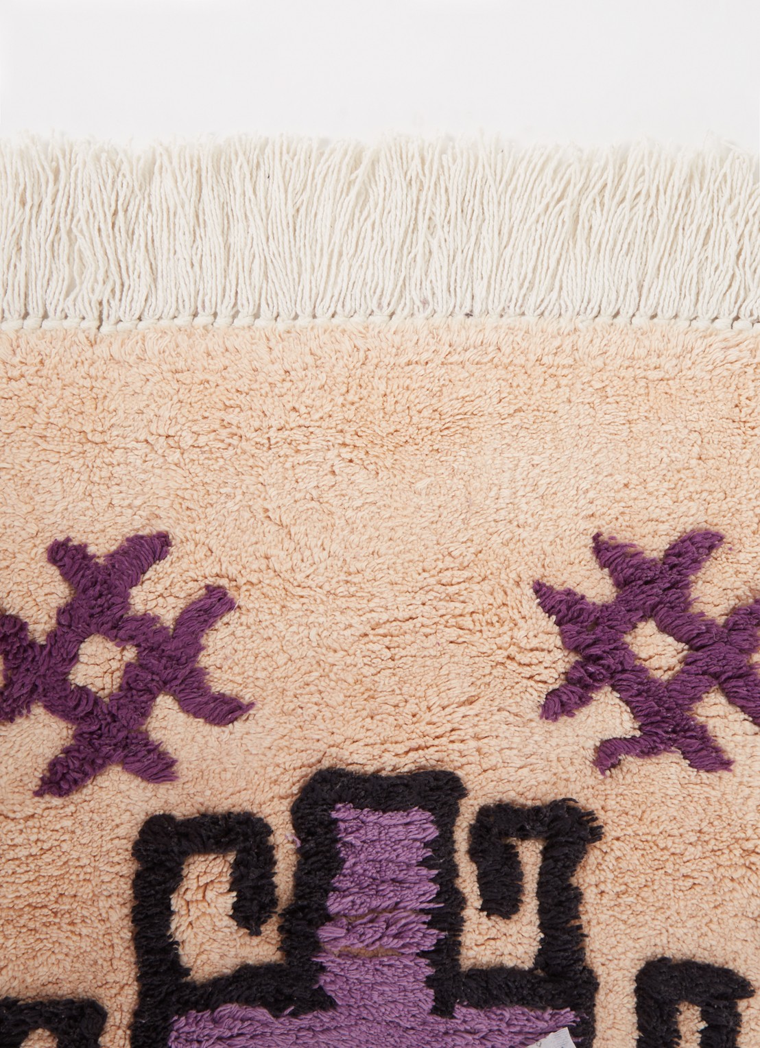 HKliving Bohemian badmat 60 x 90 cm - detail 2 multicolor
