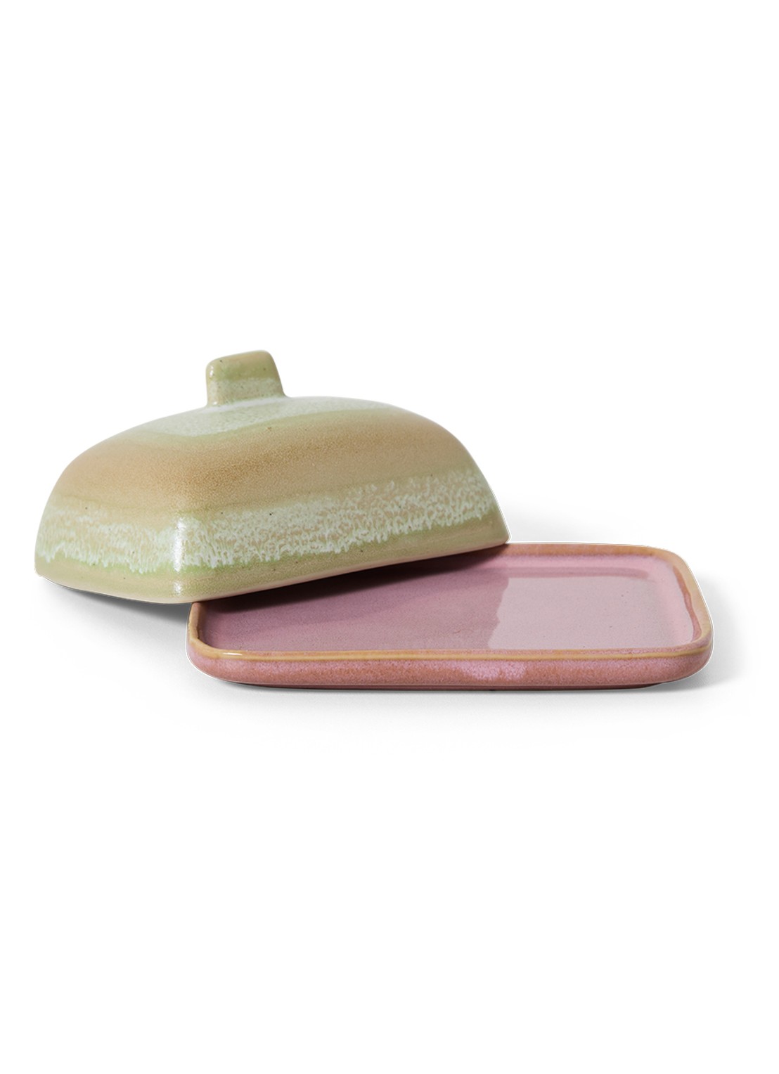 HKliving Botervloot 15,5 cm - detail roze